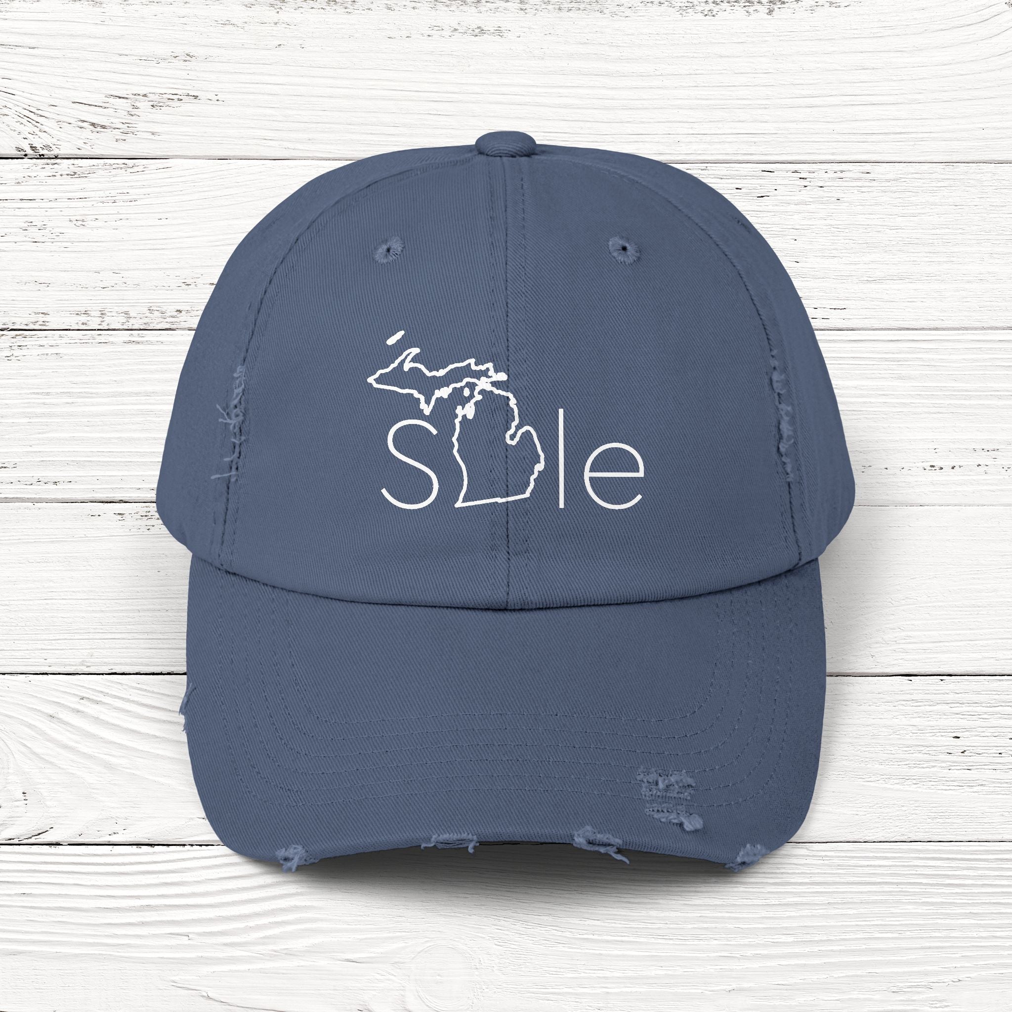 SMIle – State of Michigan Distressed Vintage Cap