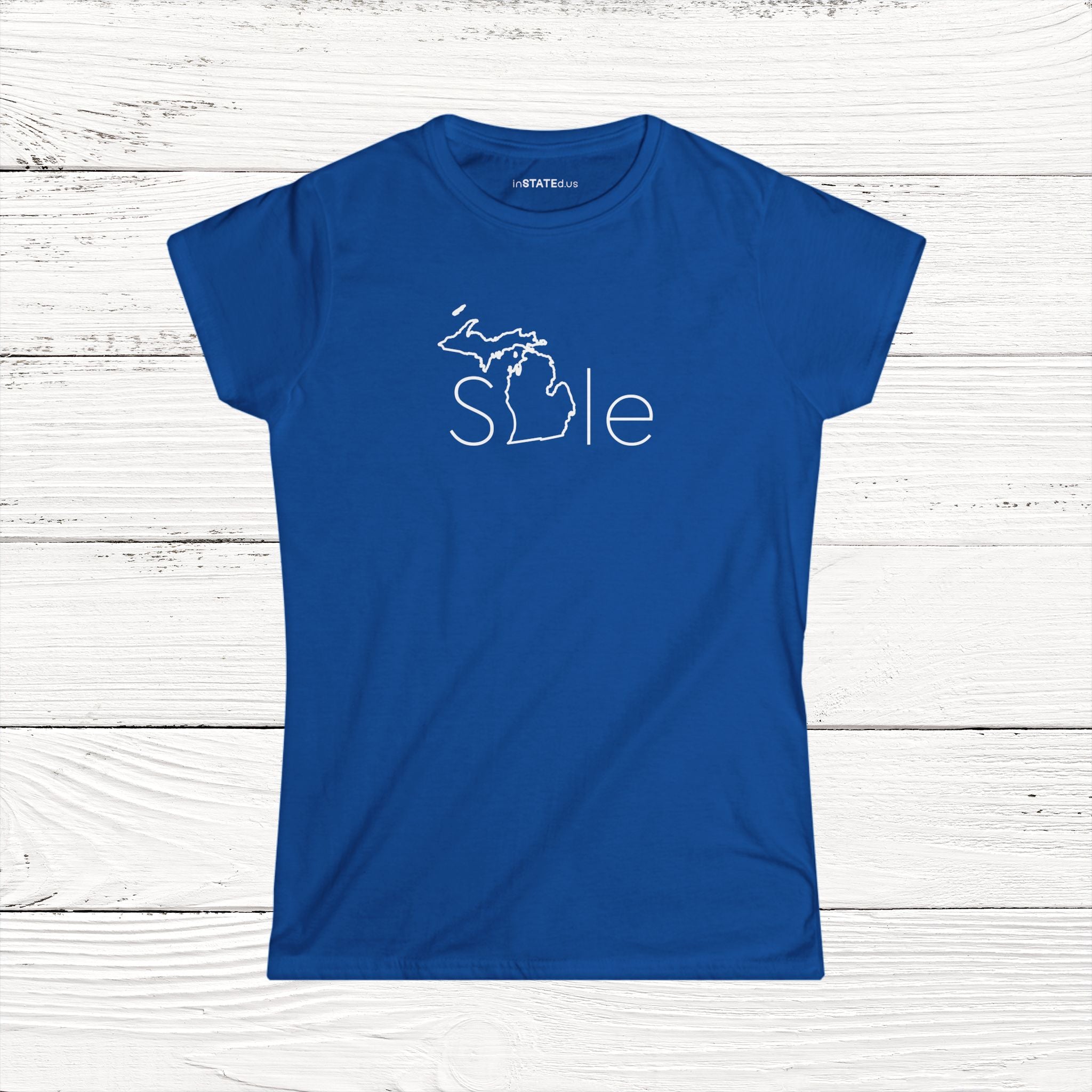 SMIle – State of Michigan Women's Softstyle Tee