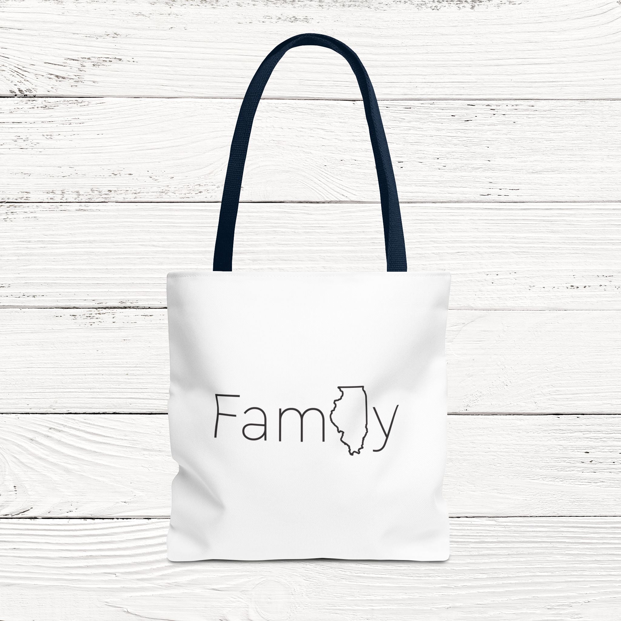 FamILy – State of Illinois Eco-Friendly Tote Bag