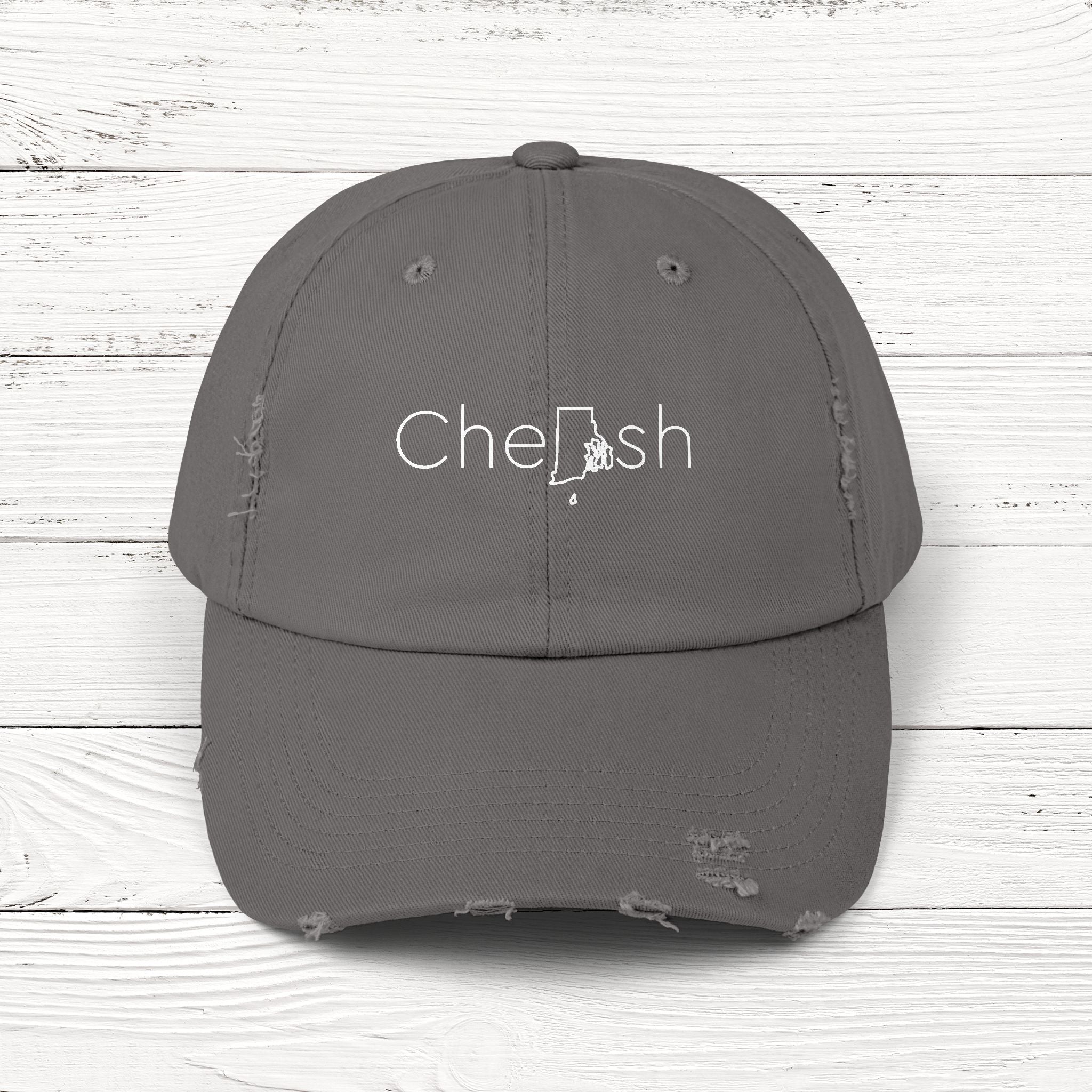 CheRIsh – State of Rhode Island Distressed Vintage Cap