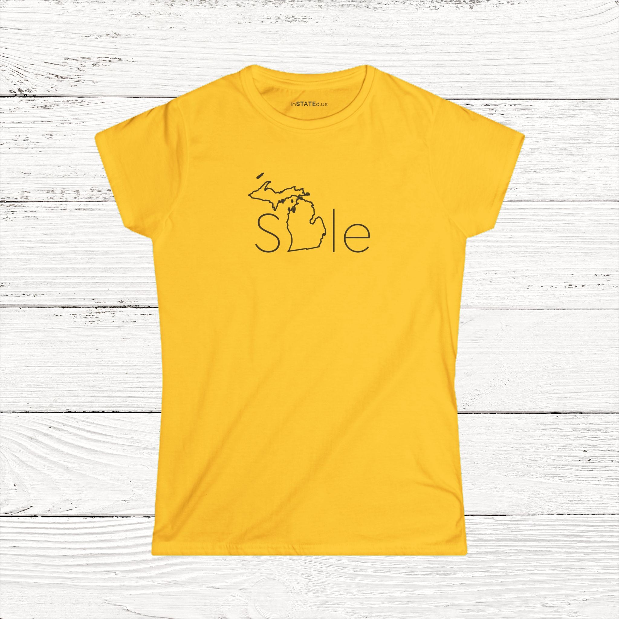 SMIle – State of Michigan Women's Softstyle Tee