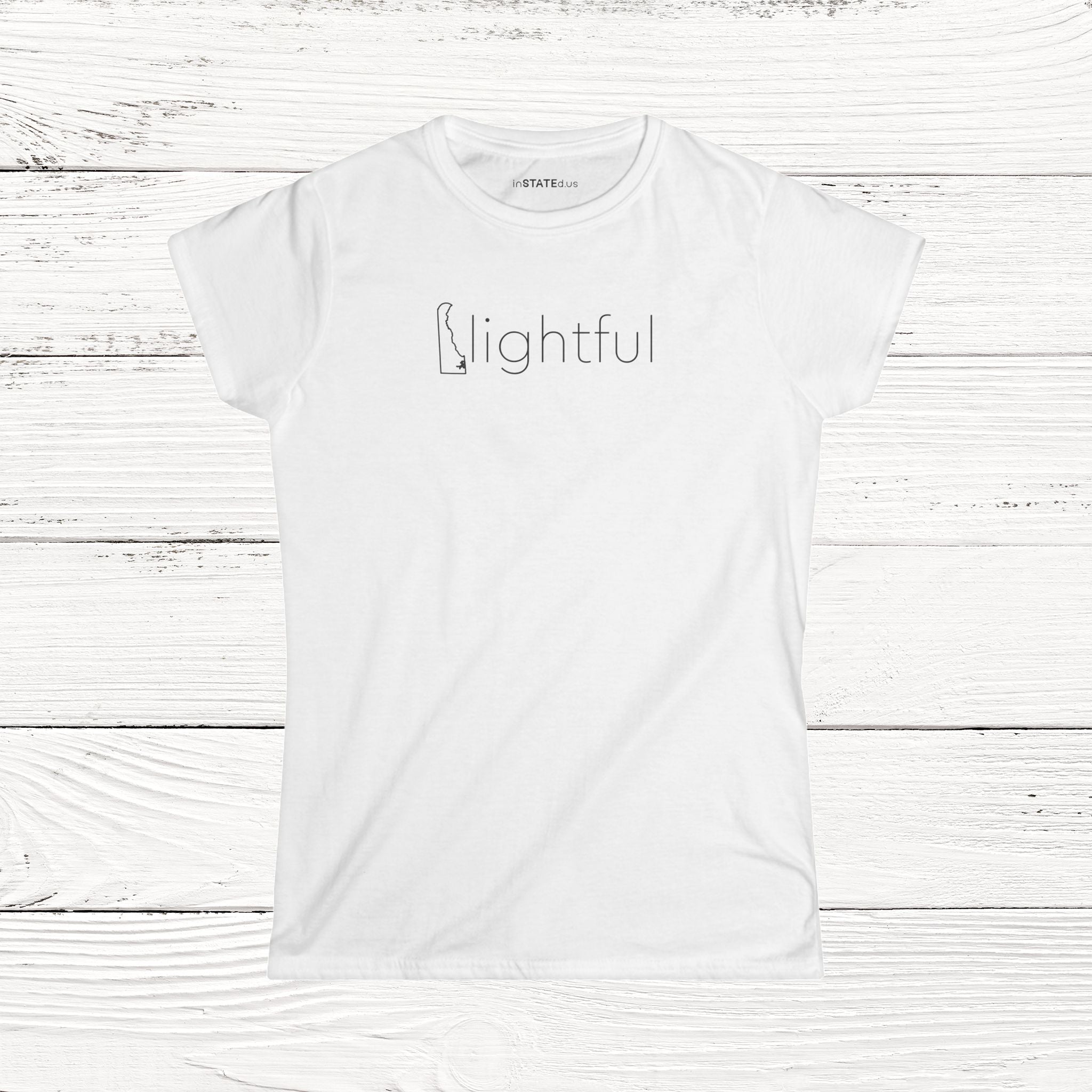 DElightful – State of Delaware Women's Softstyle Tee