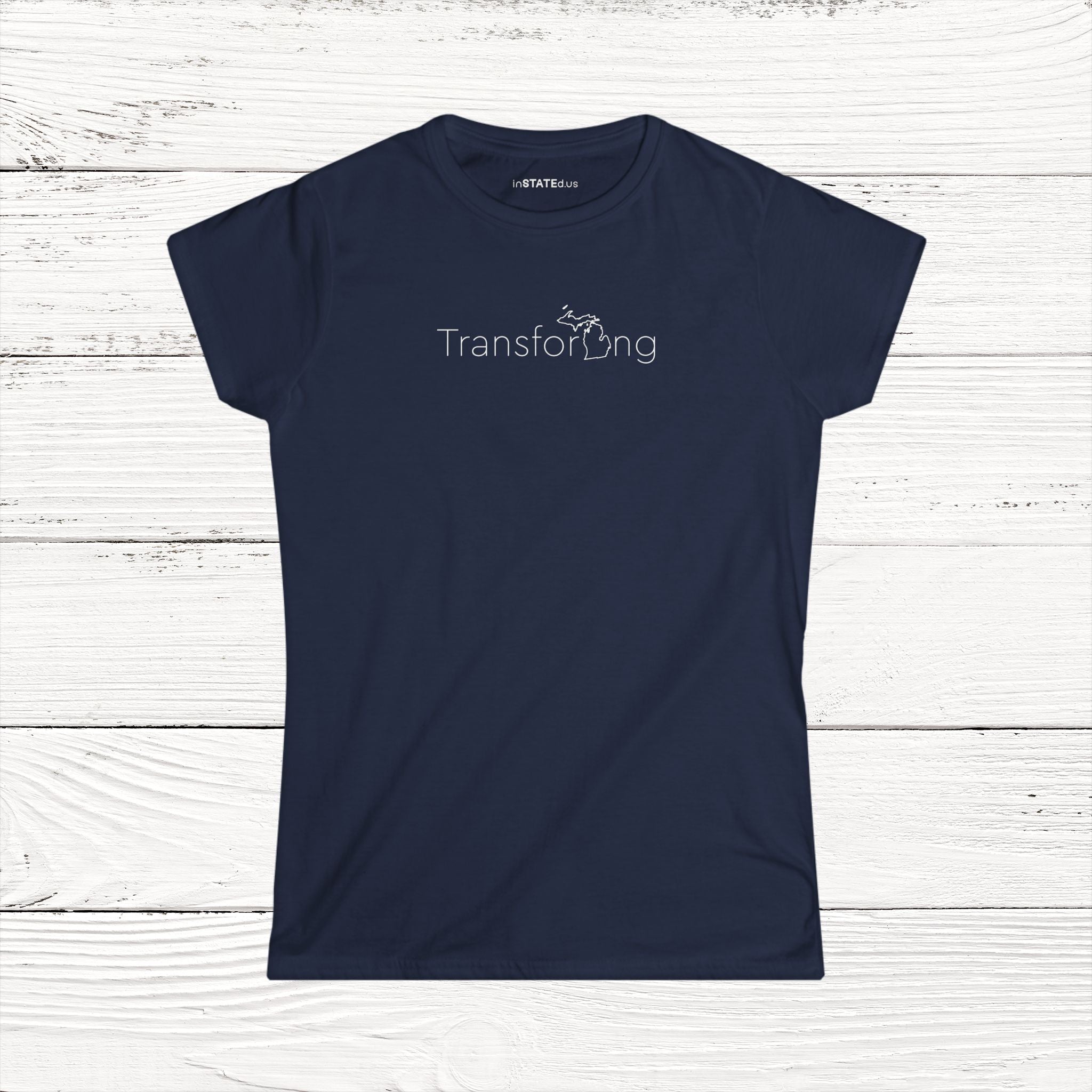 TransforMIng – State of Michigan Women's Softstyle Tee