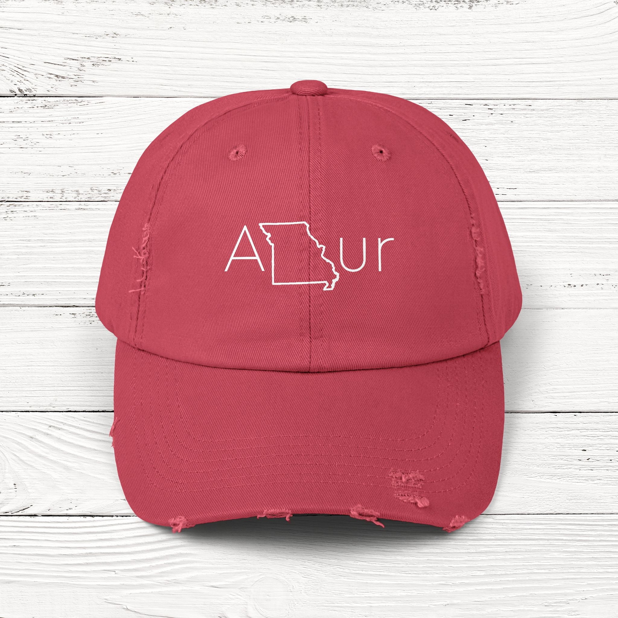 AMOur – State of Missouri Distressed Vintage Cap