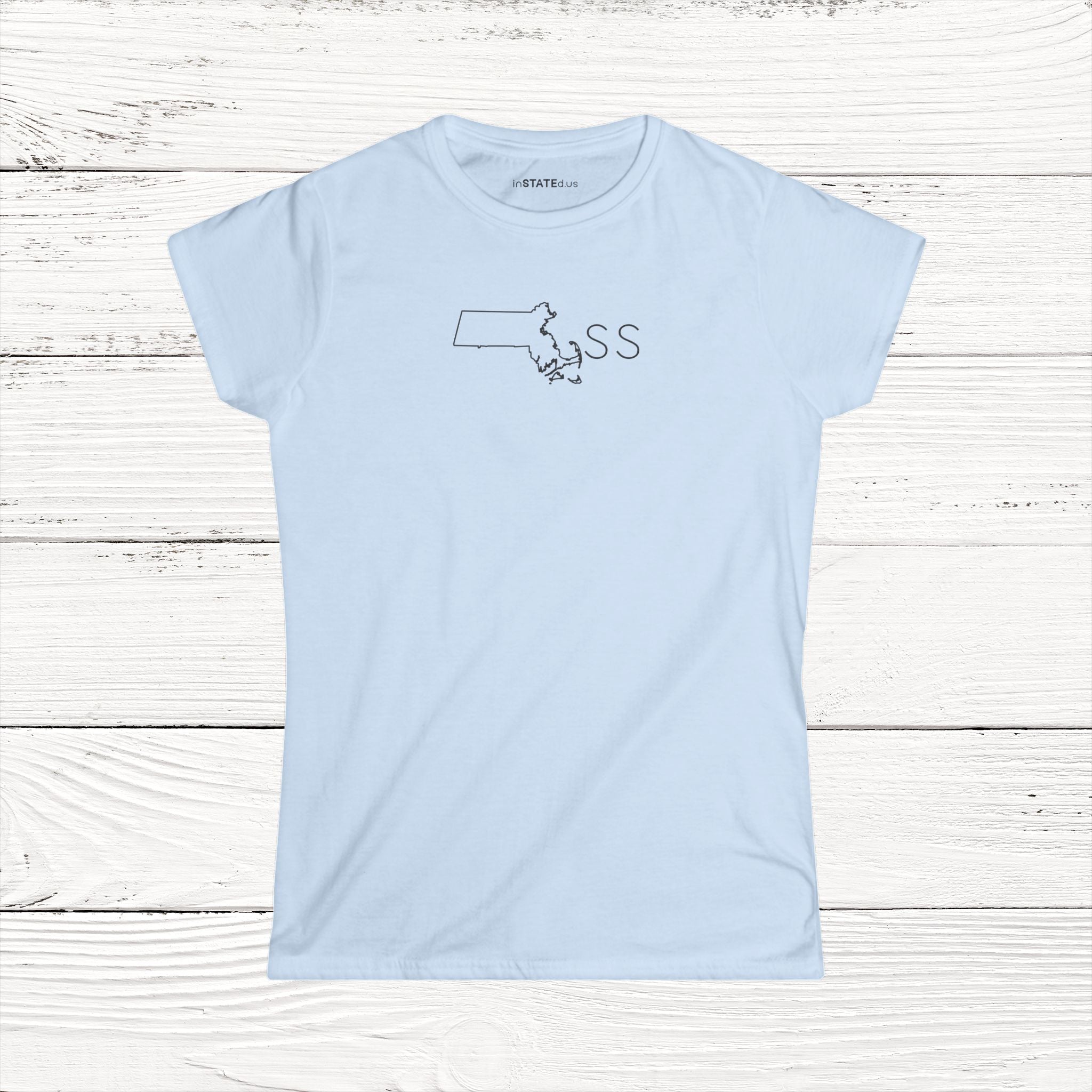MAss – State of Massachusetts Women's Softstyle Tee