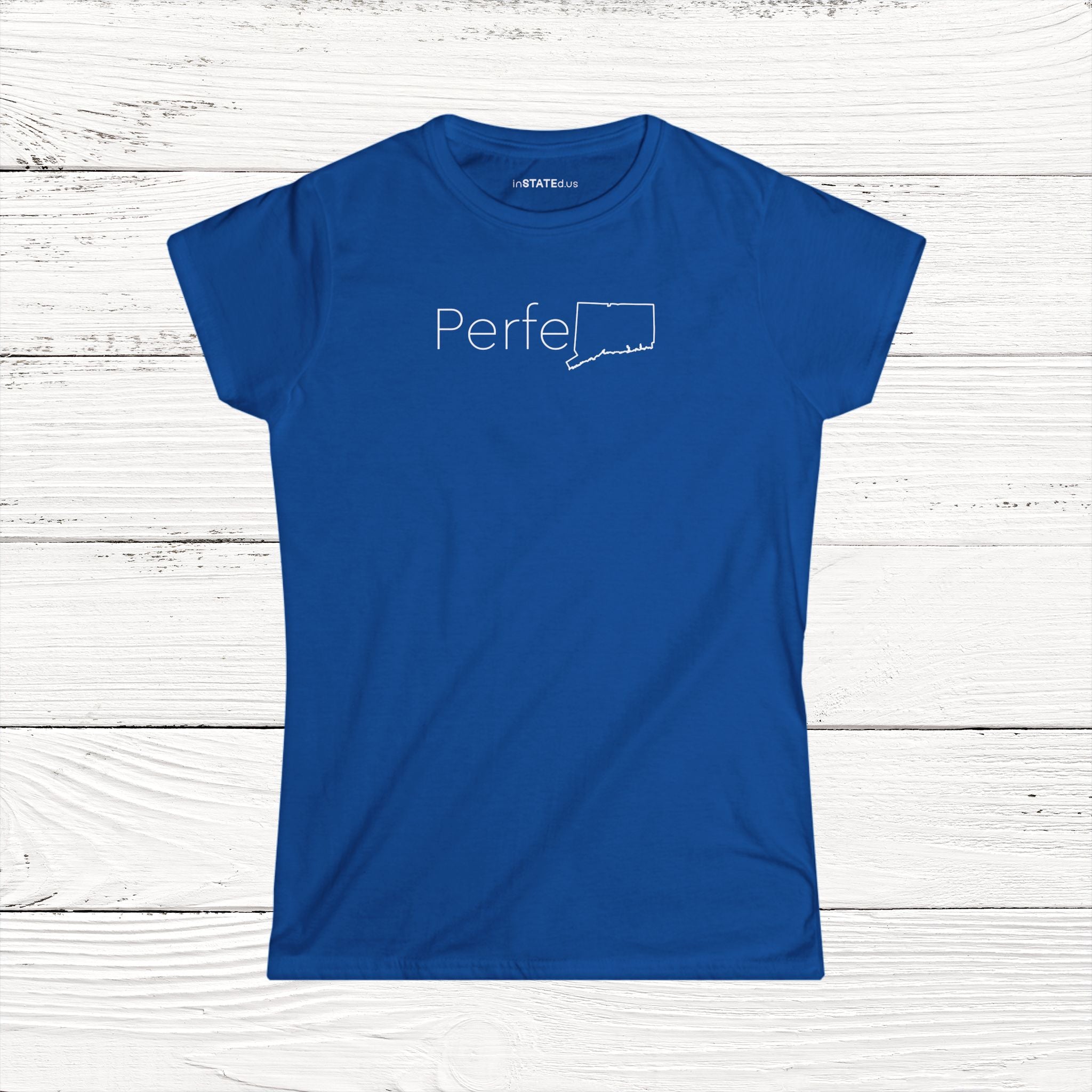 PerfeCT – State of Connecticut Women's Softstyle Tee