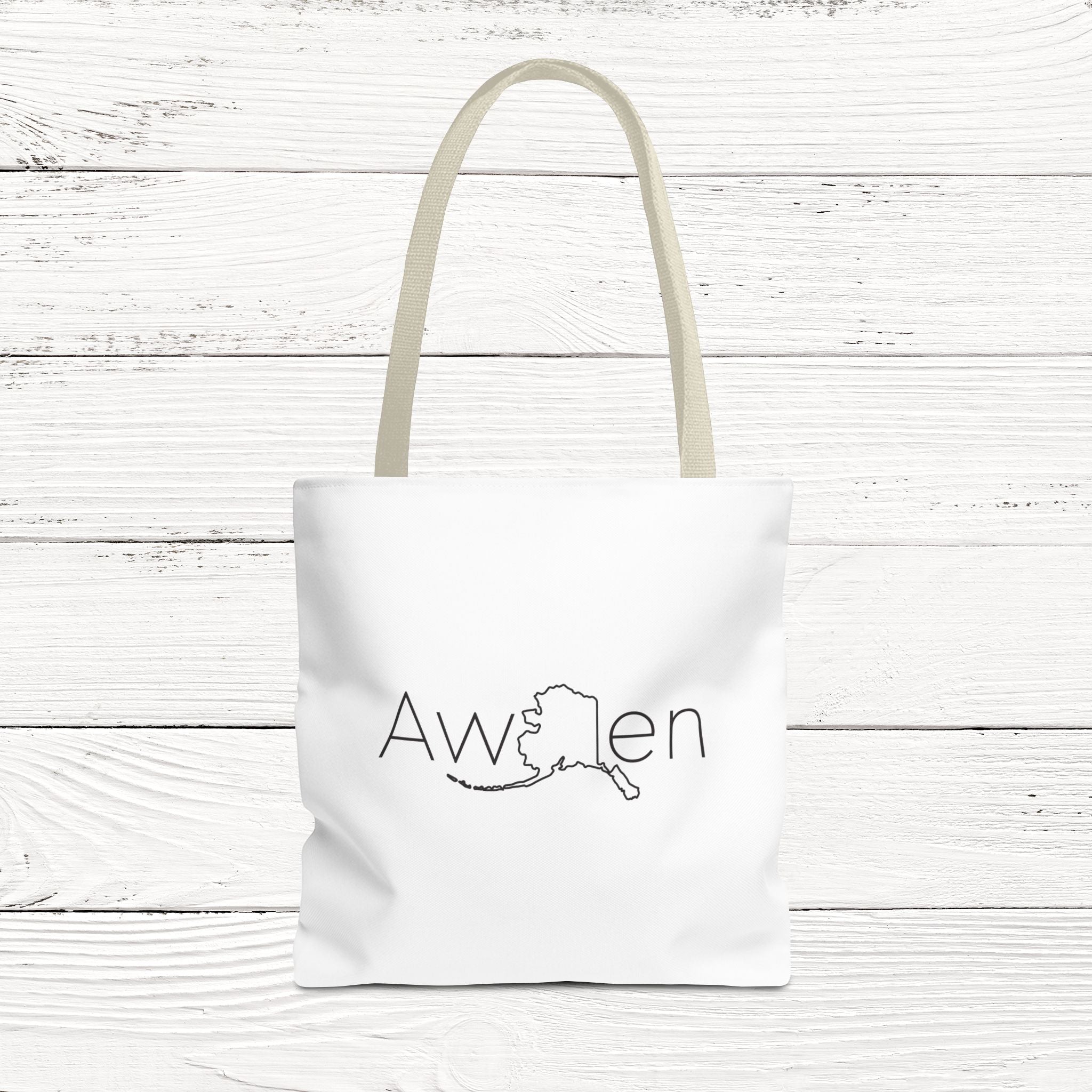 AwAKen – State of Alaska Eco-Friendly Tote Bag