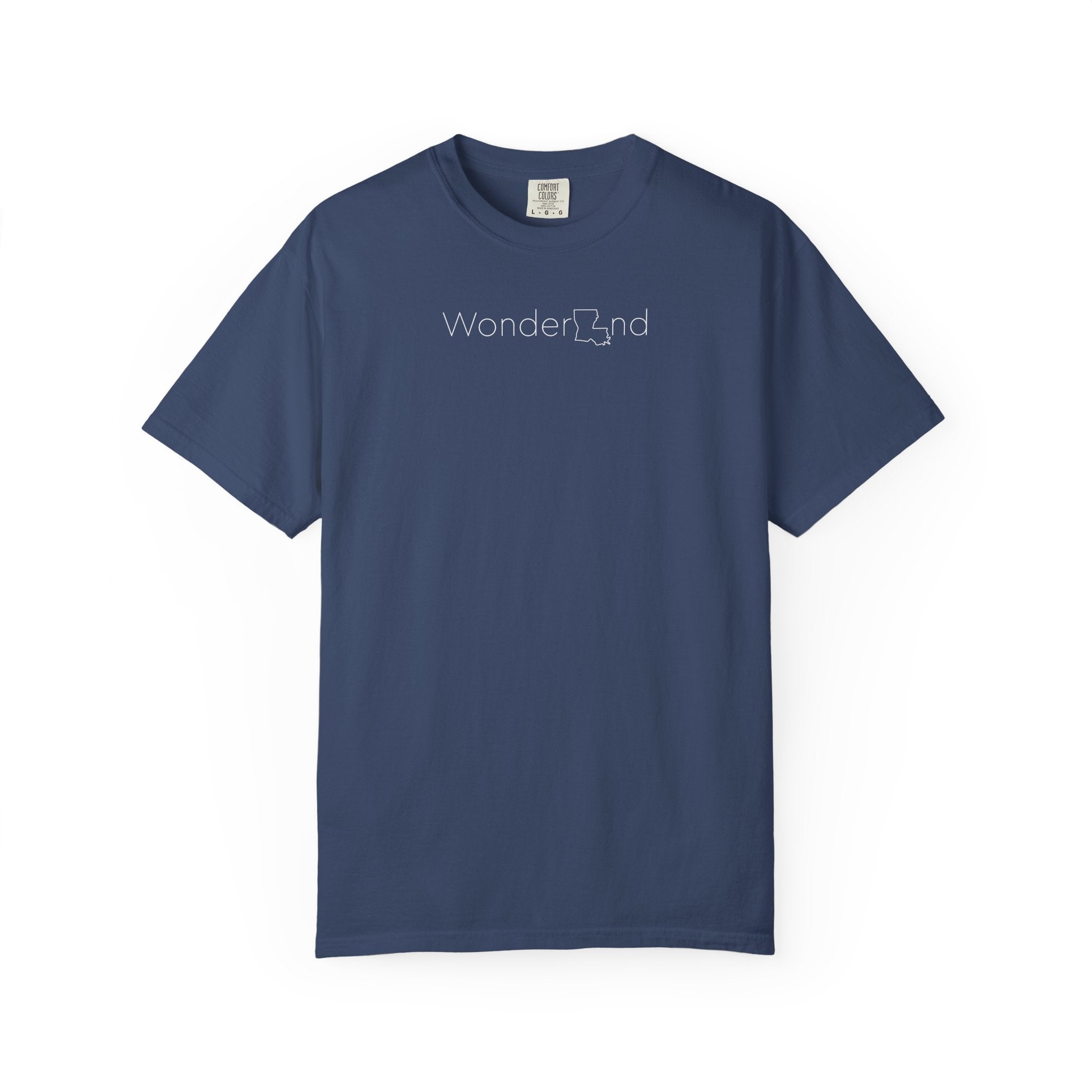 WonderLAnd – State of Louisiana Unisex Tee