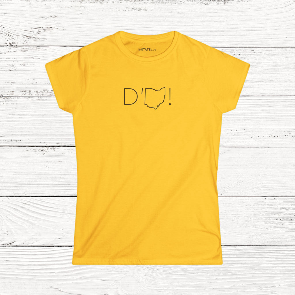 D’OH! - State of Ohio Women's Softstyle Tee