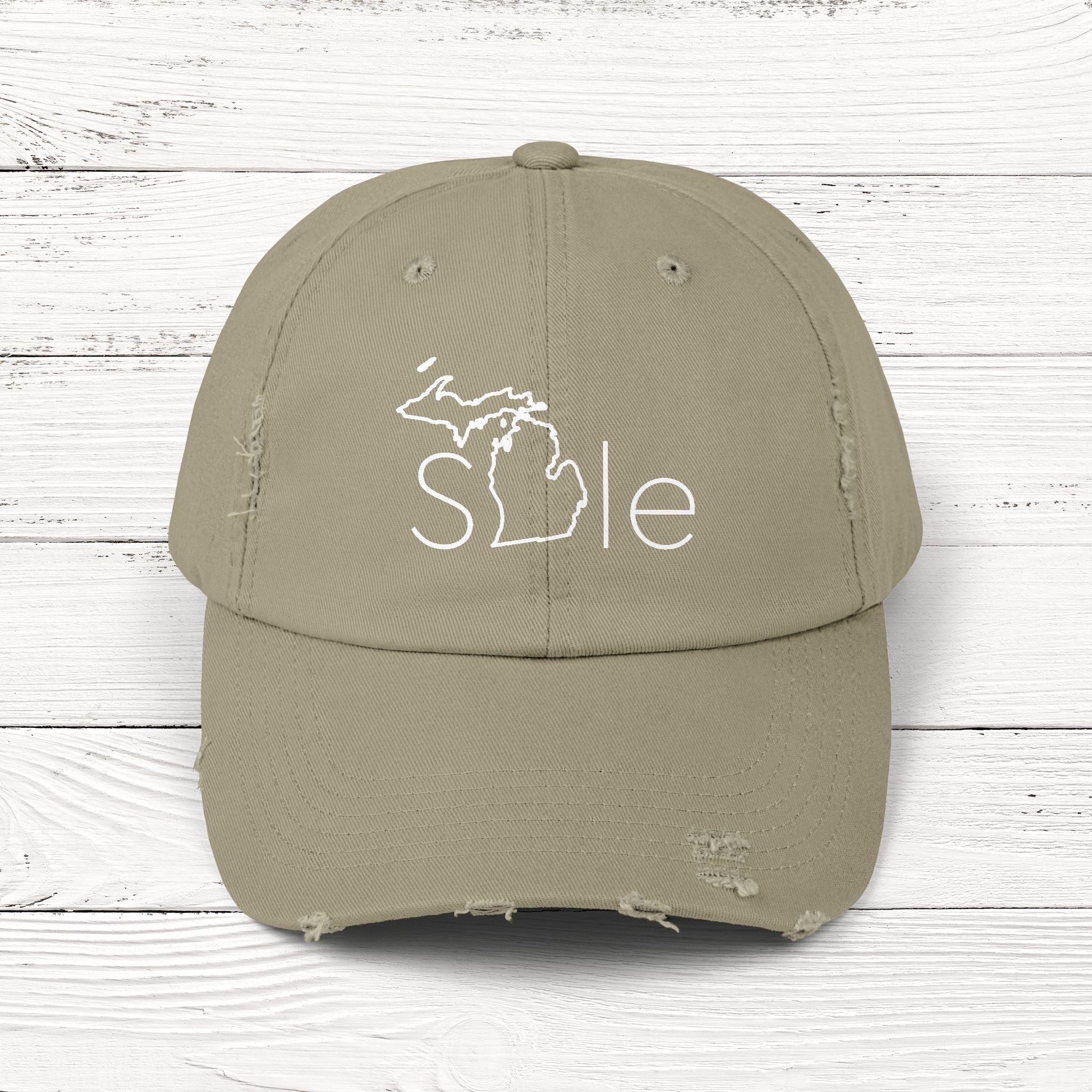 SMIle – State of Michigan Distressed Vintage Cap