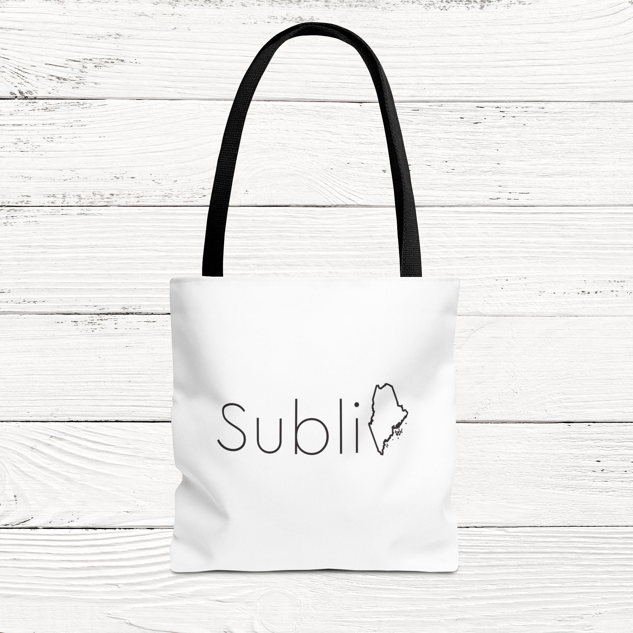 SubliME – State of Maine Eco-Friendly Tote Bag