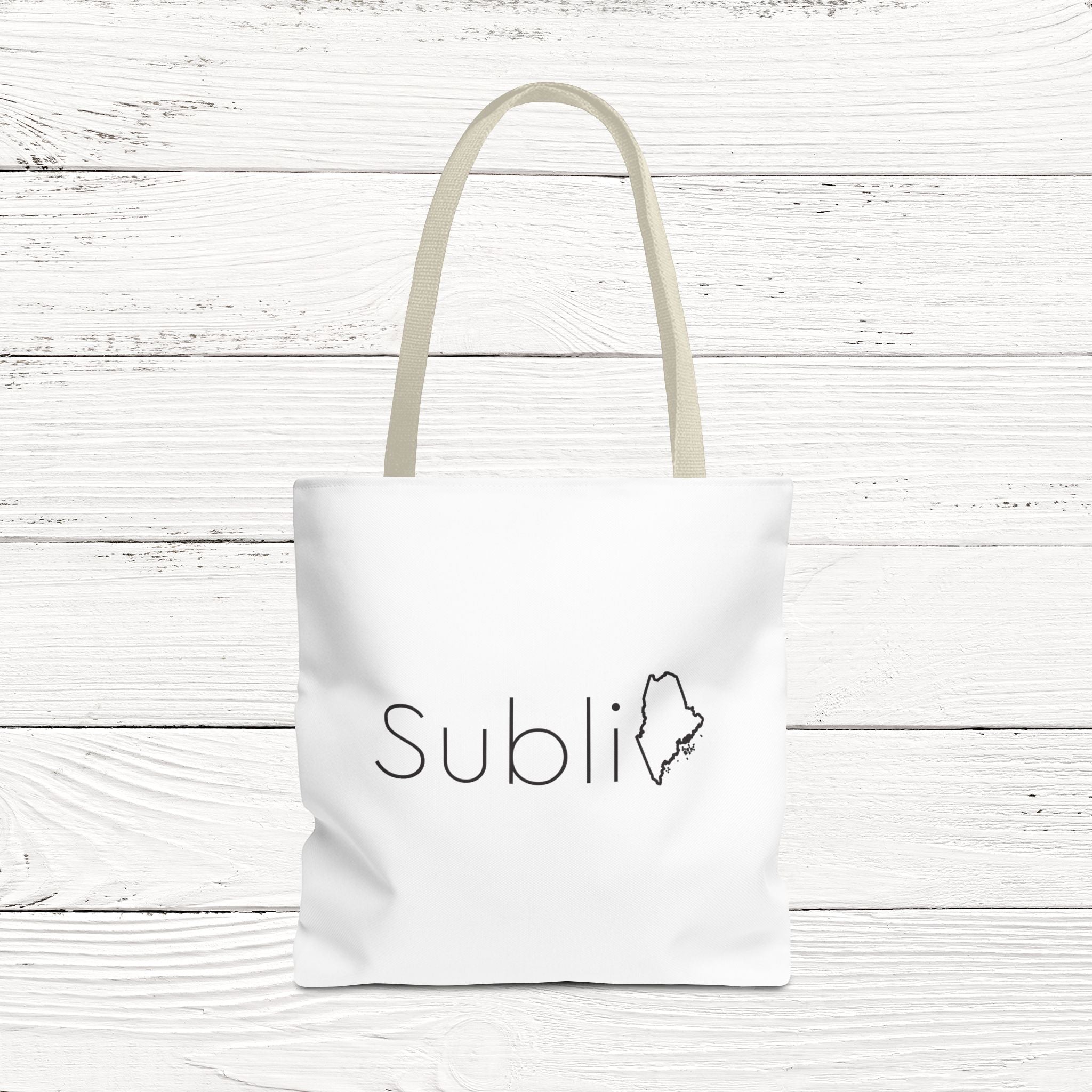 SubliME – State of Maine Eco-Friendly Tote Bag