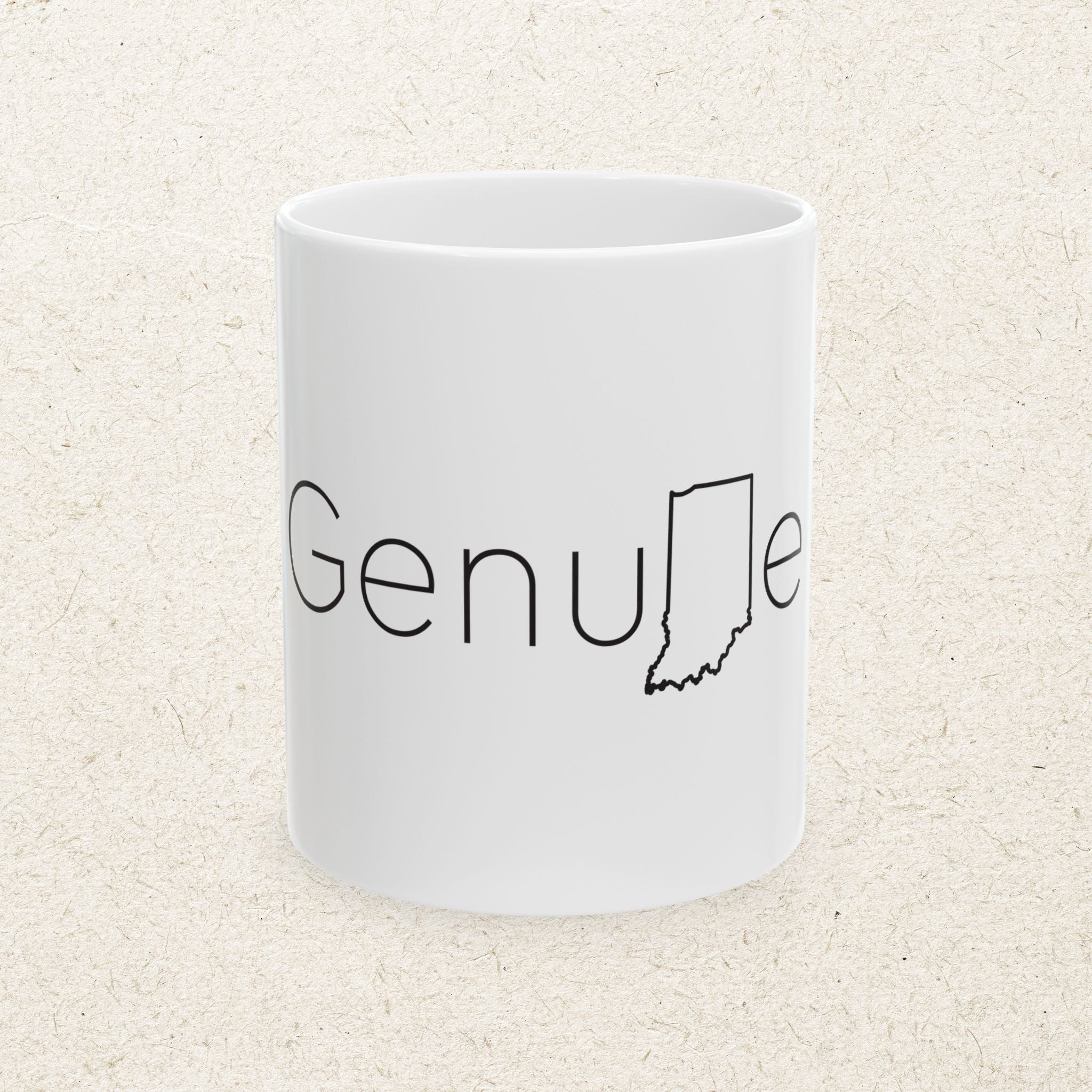 GenuINe– State of Indiana Mug