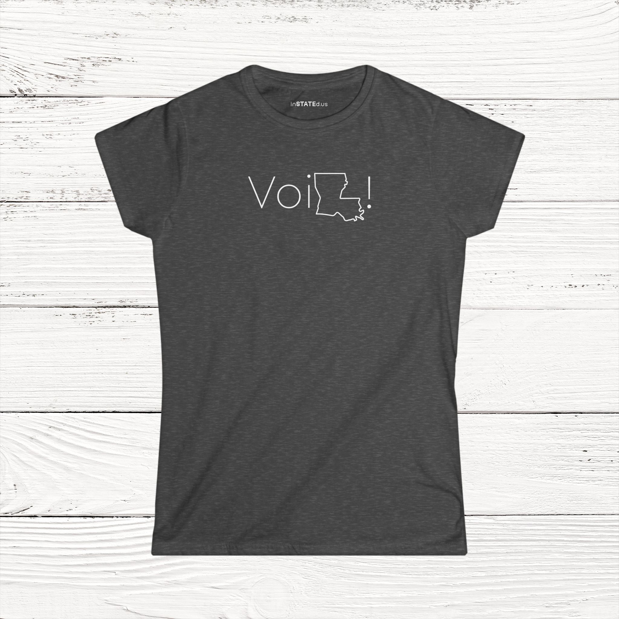 VioLA! – State of Louisiana Women's Softstyle Tee