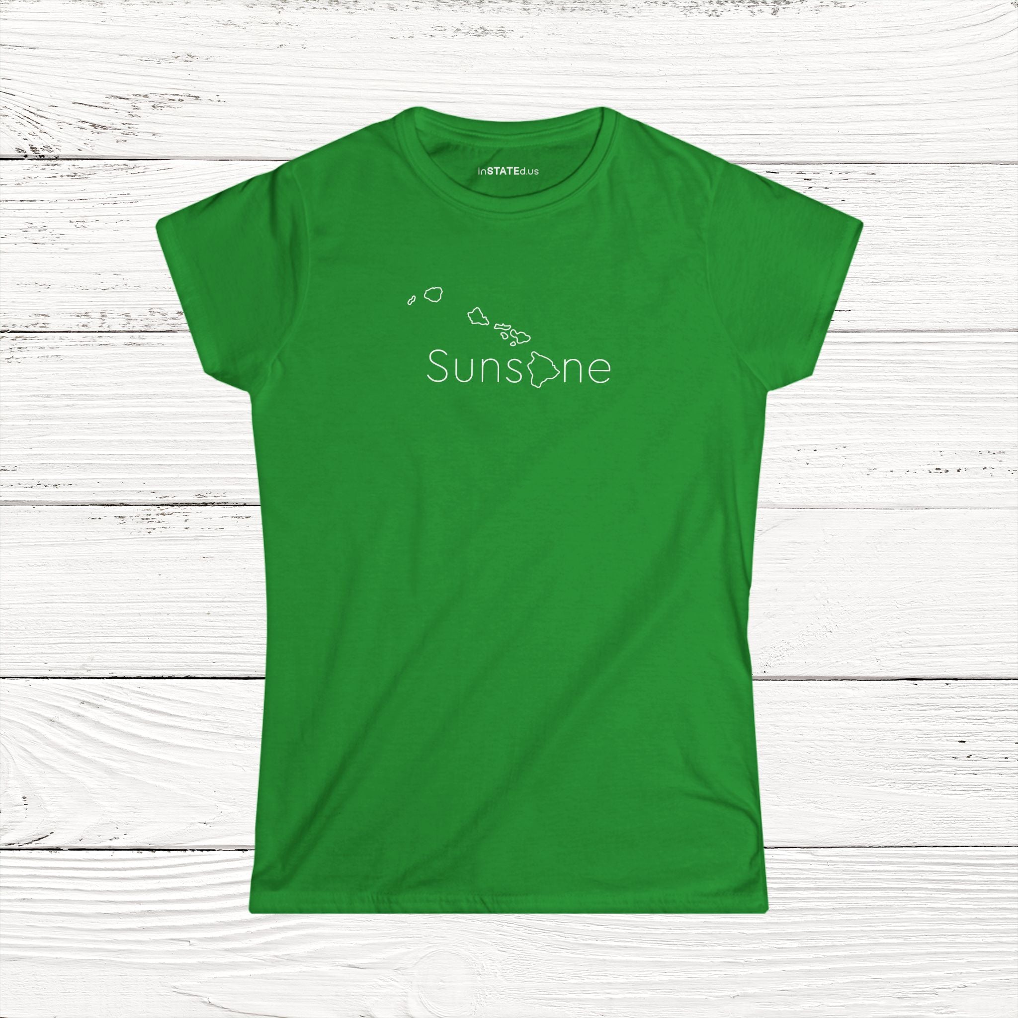 SunsHIne - State of Hawaii Women's Softstyle Tee