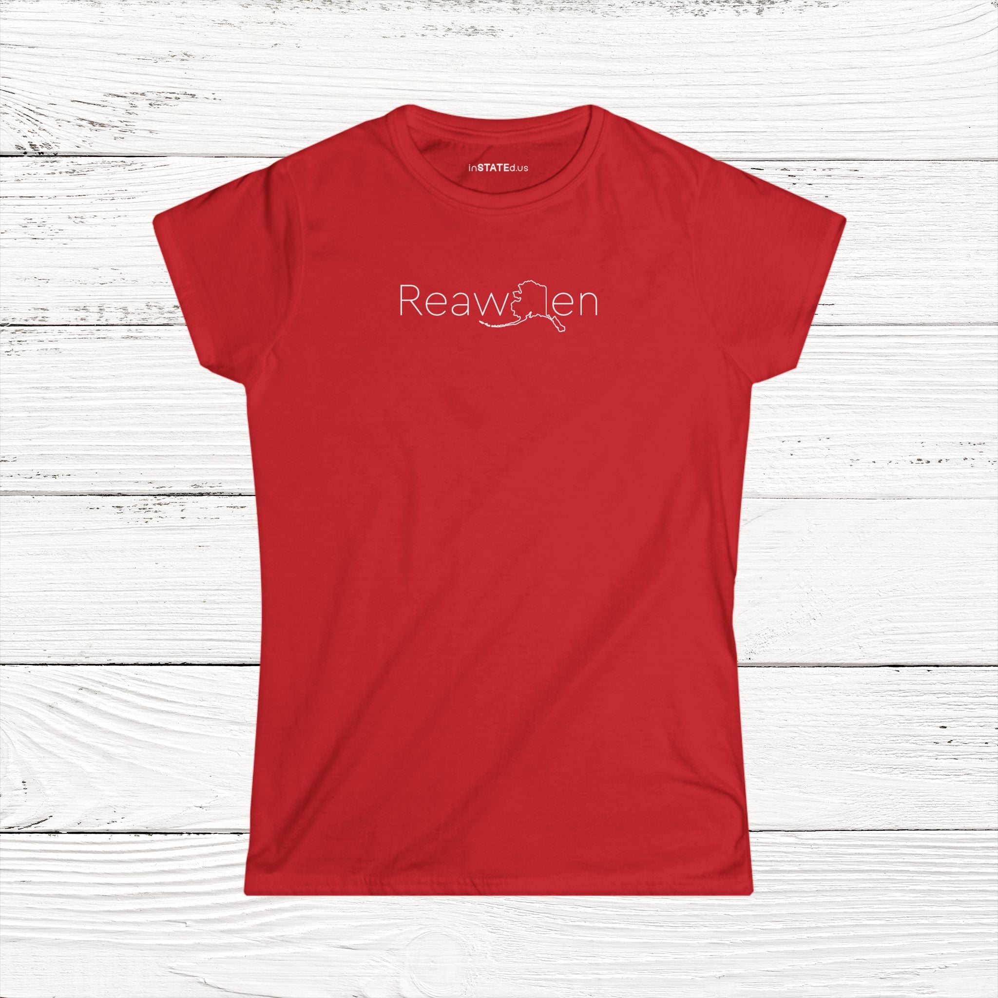 ReawAKen – State of Alaska Women's Softstyle Tee