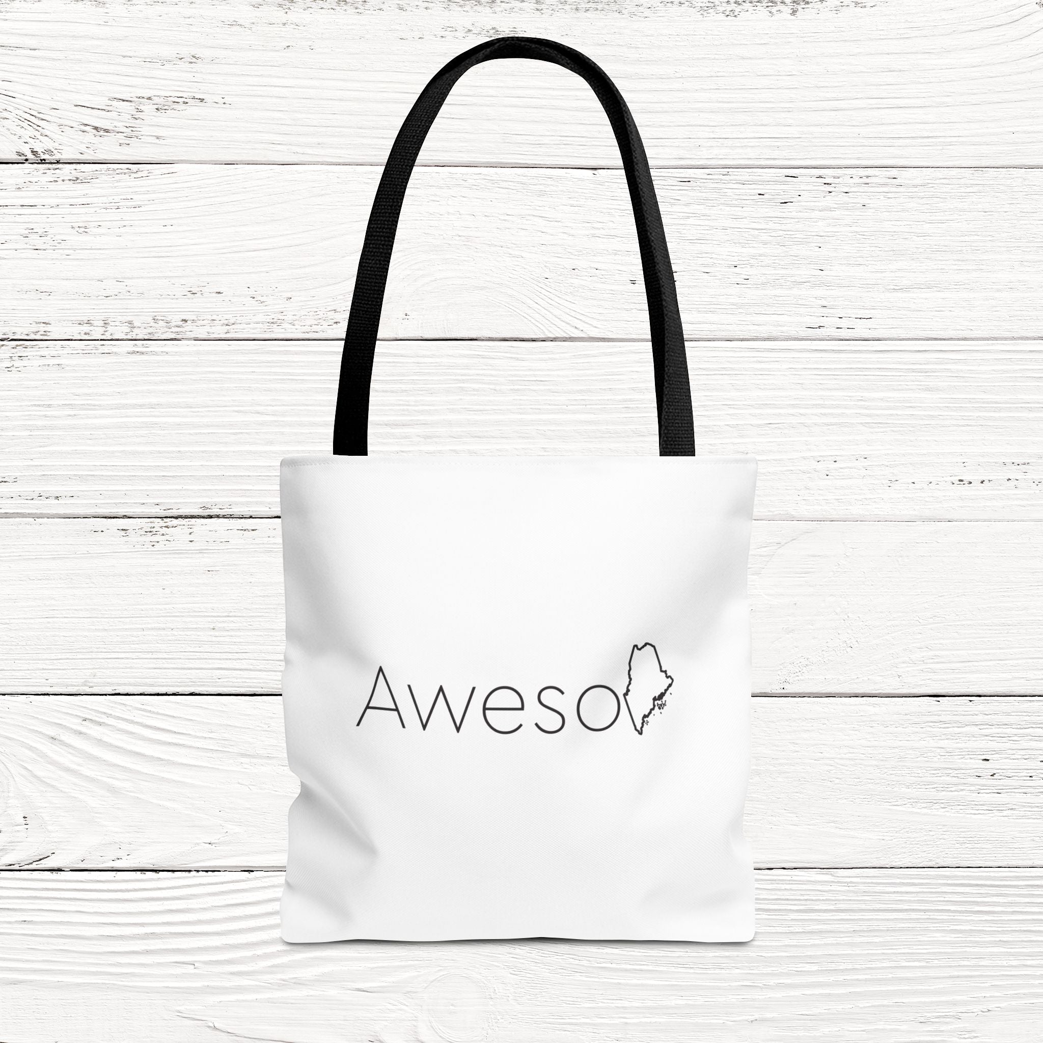 AwesoME – State of Maine Eco-Friendly Tote Bag