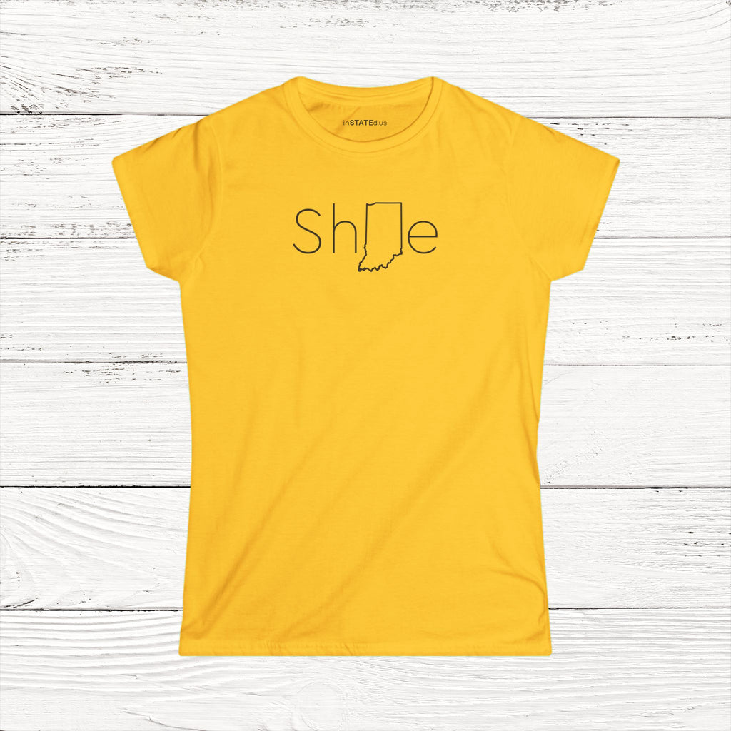 ShINe - State of Indiana Women's Softstyle Tee