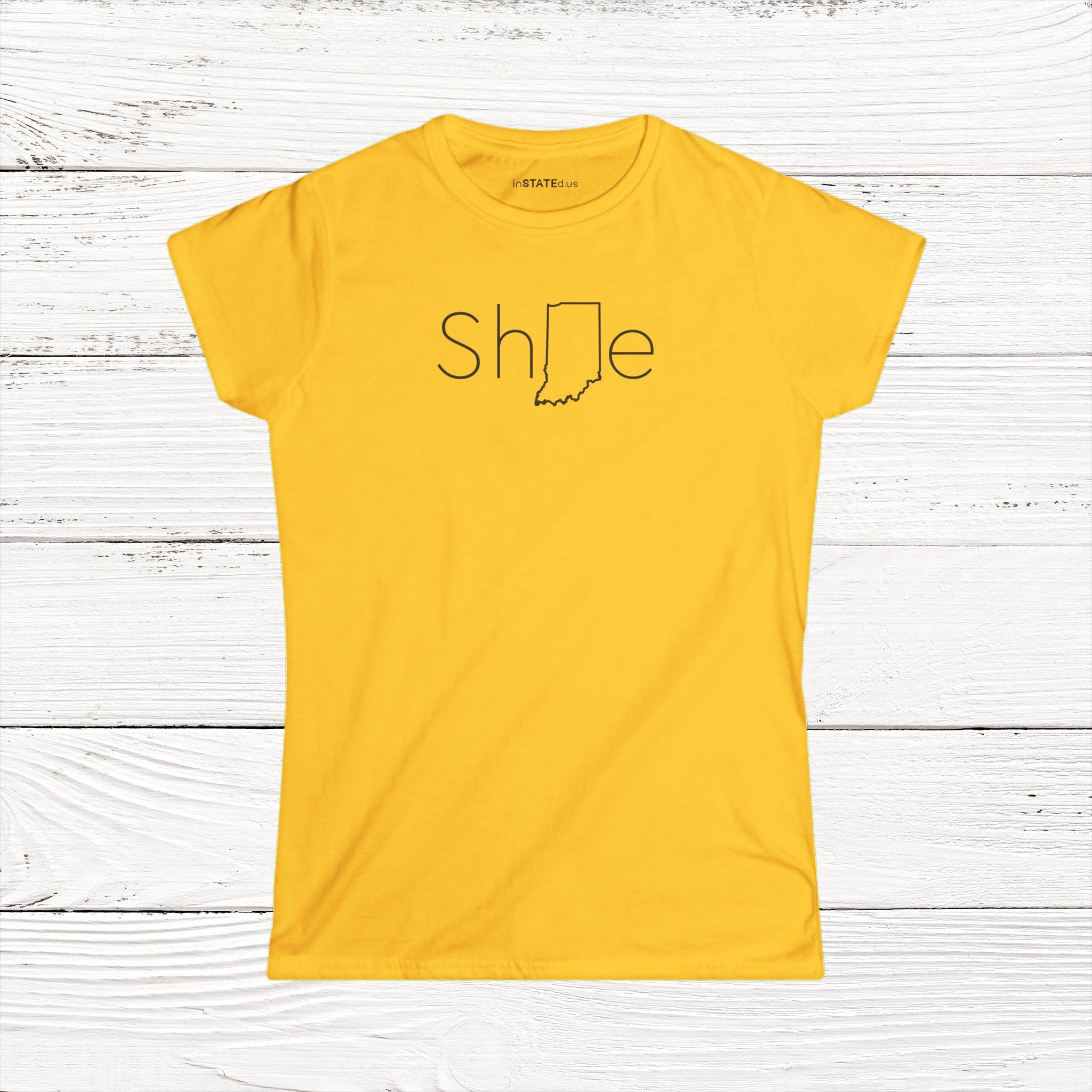ShINe - State of Indiana Women's Softstyle Tee
