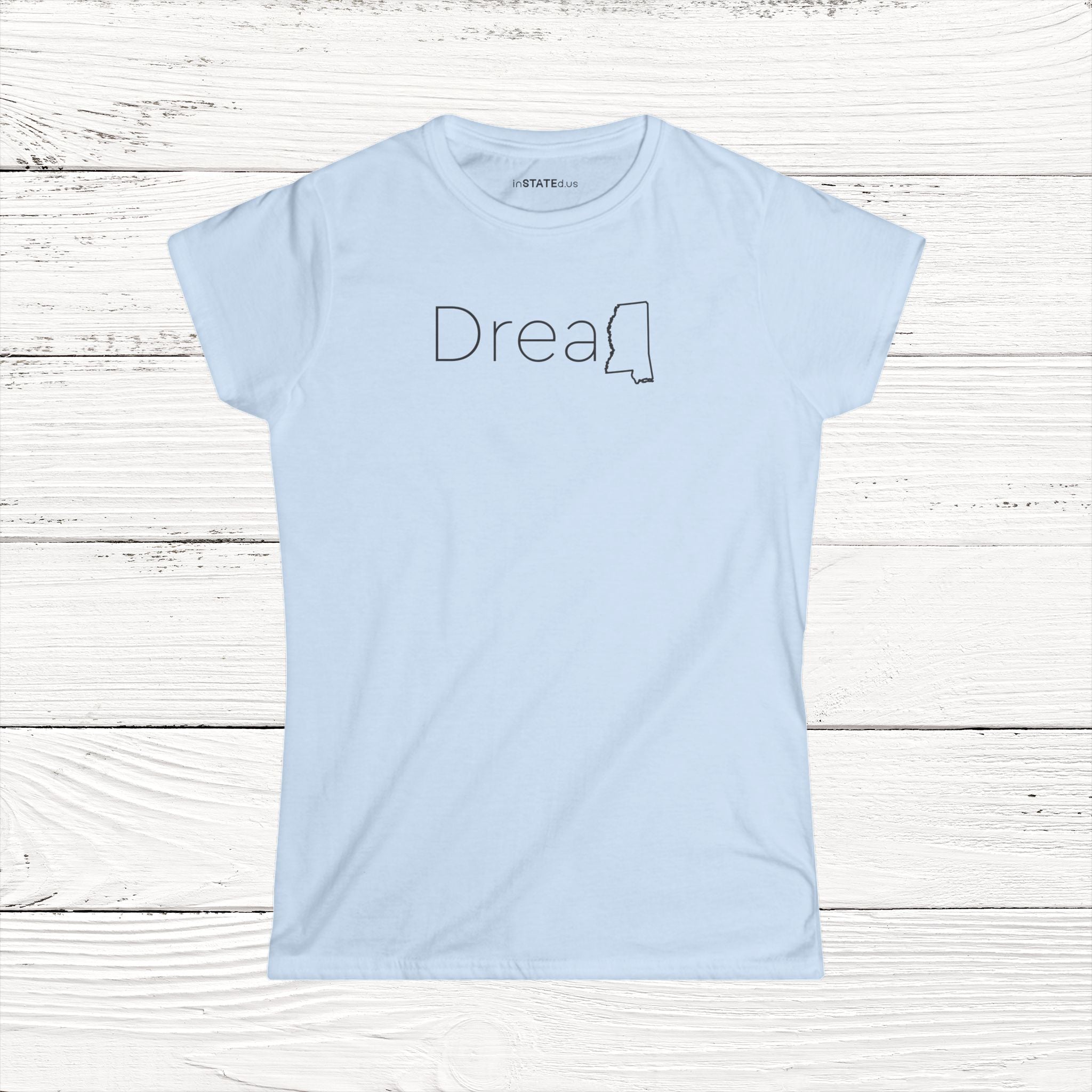 DreaMS – State of Mississippi Women's Softstyle Tee