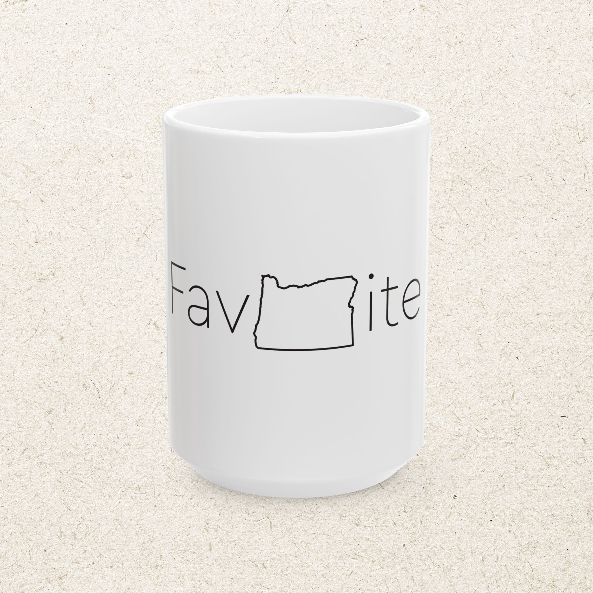 FavORite– State of Oregon Mug