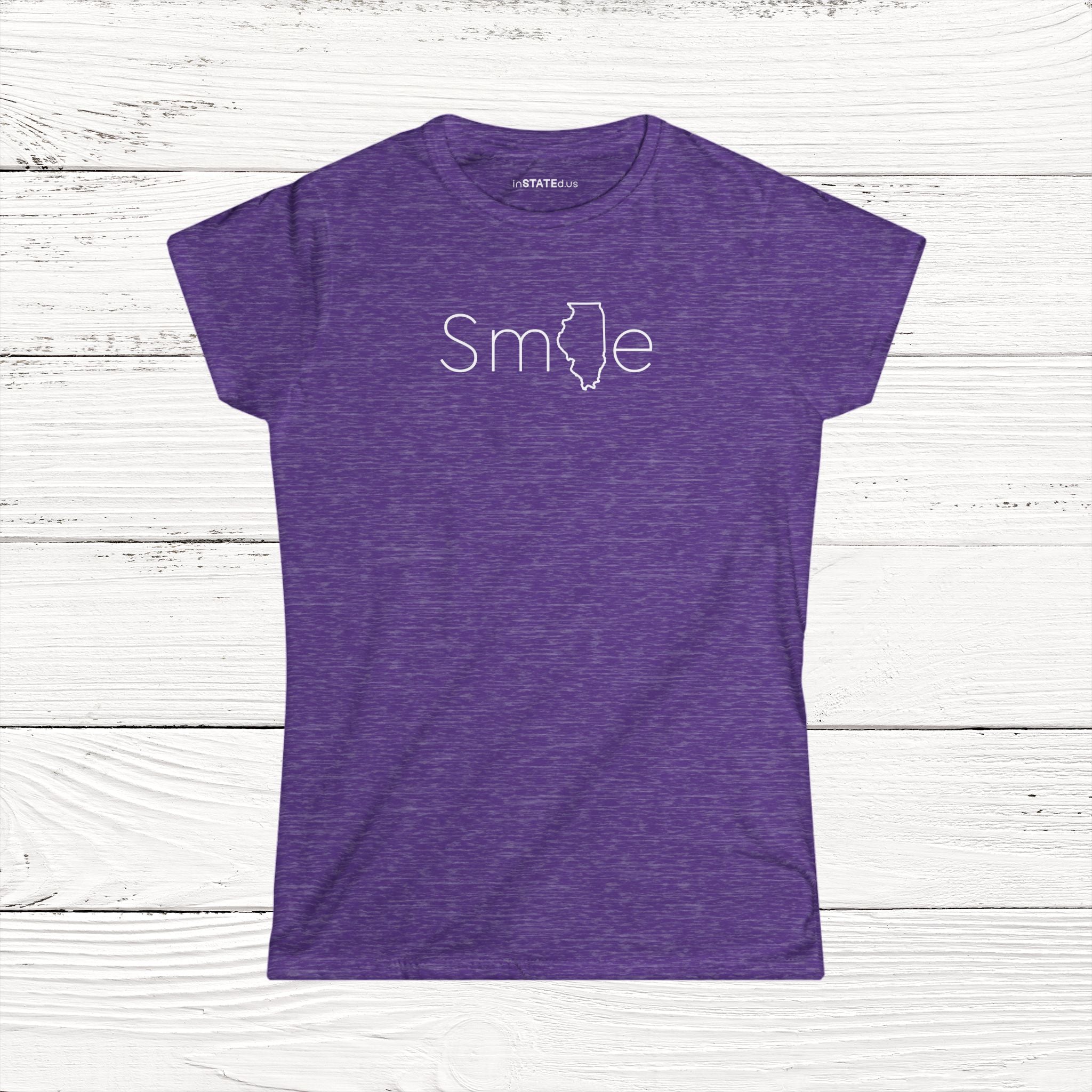 SmILe – State of Illinois Women's Softstyle Tee