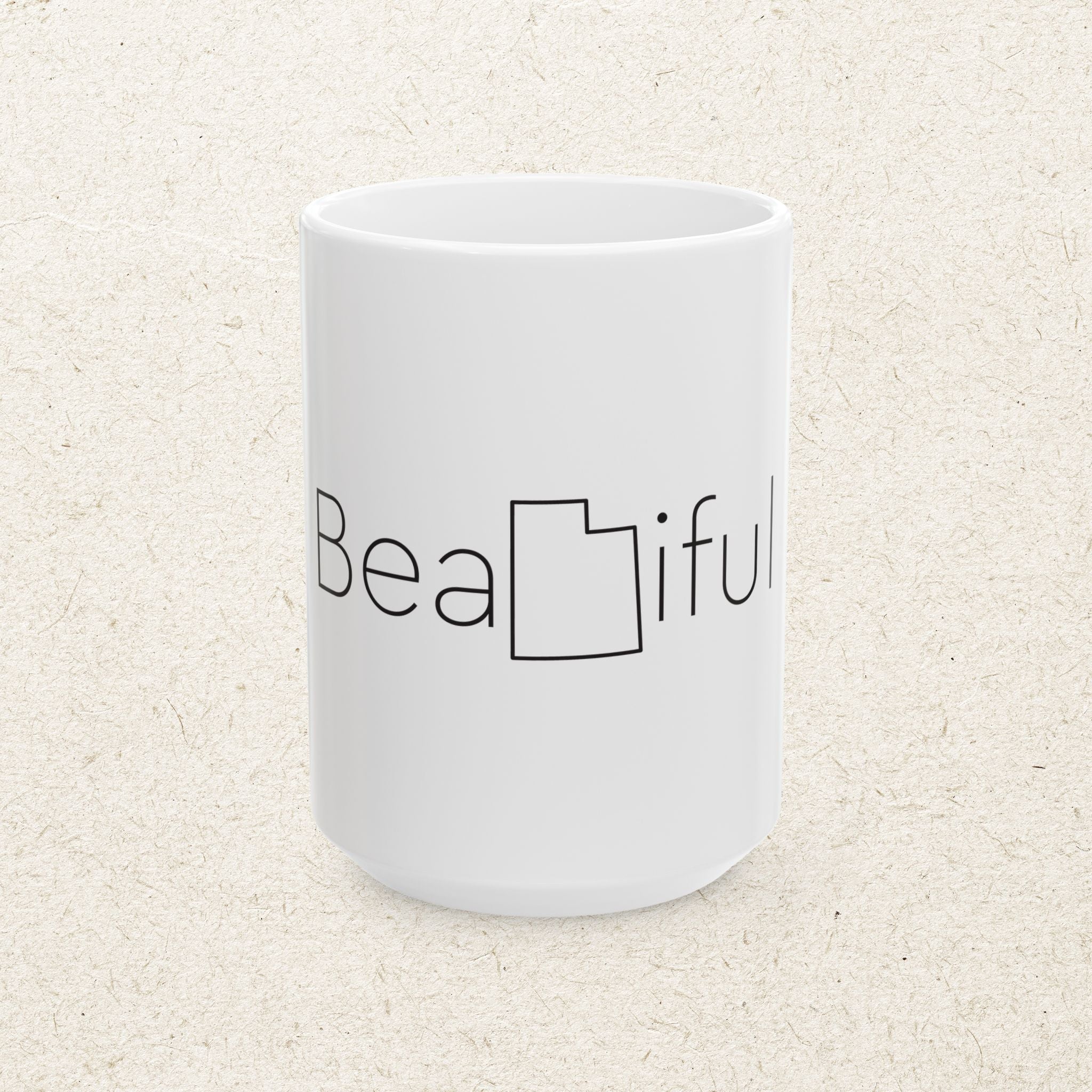 BeaUTiful– State of Utah Mug