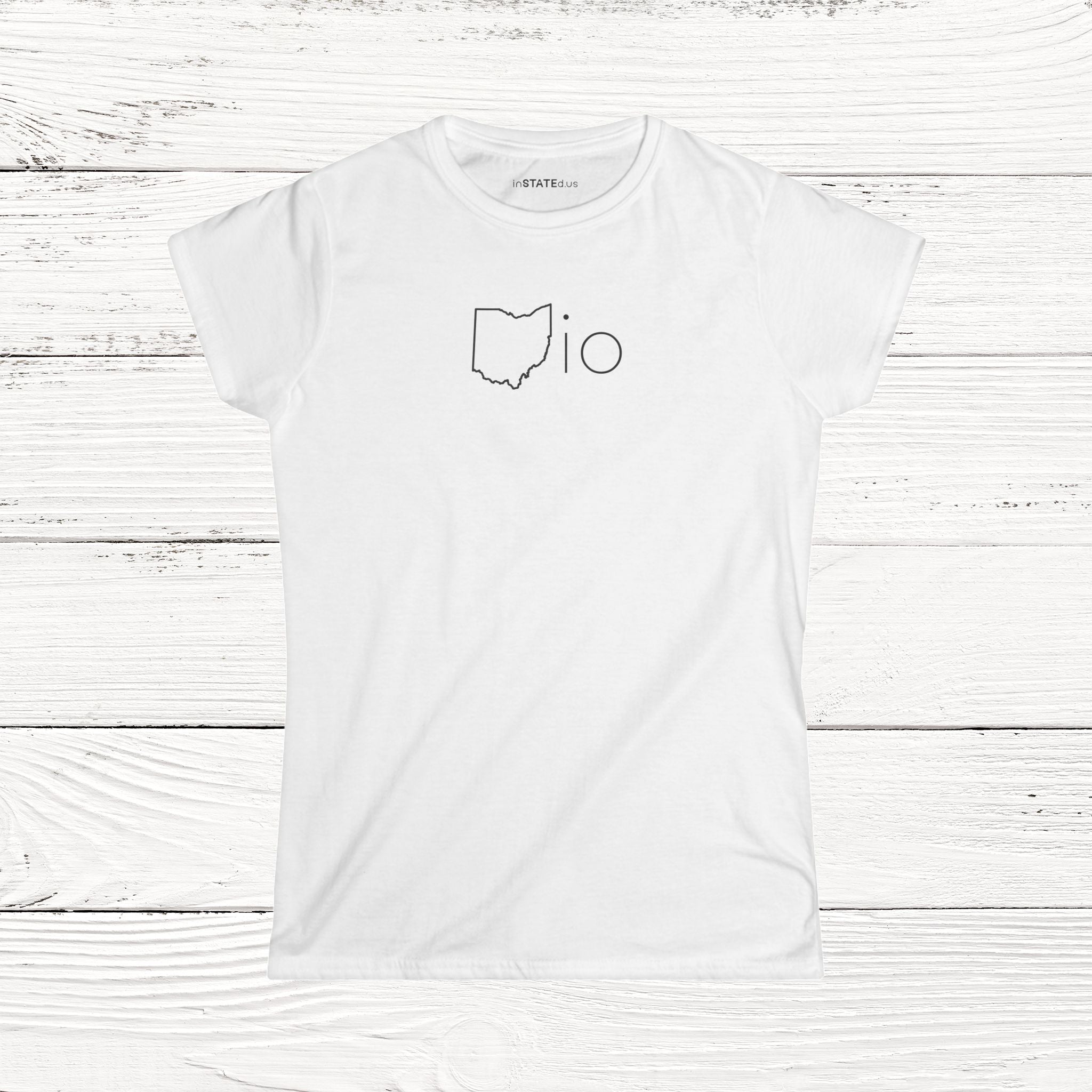 OHio - State of Ohio Women's Softstyle Tee