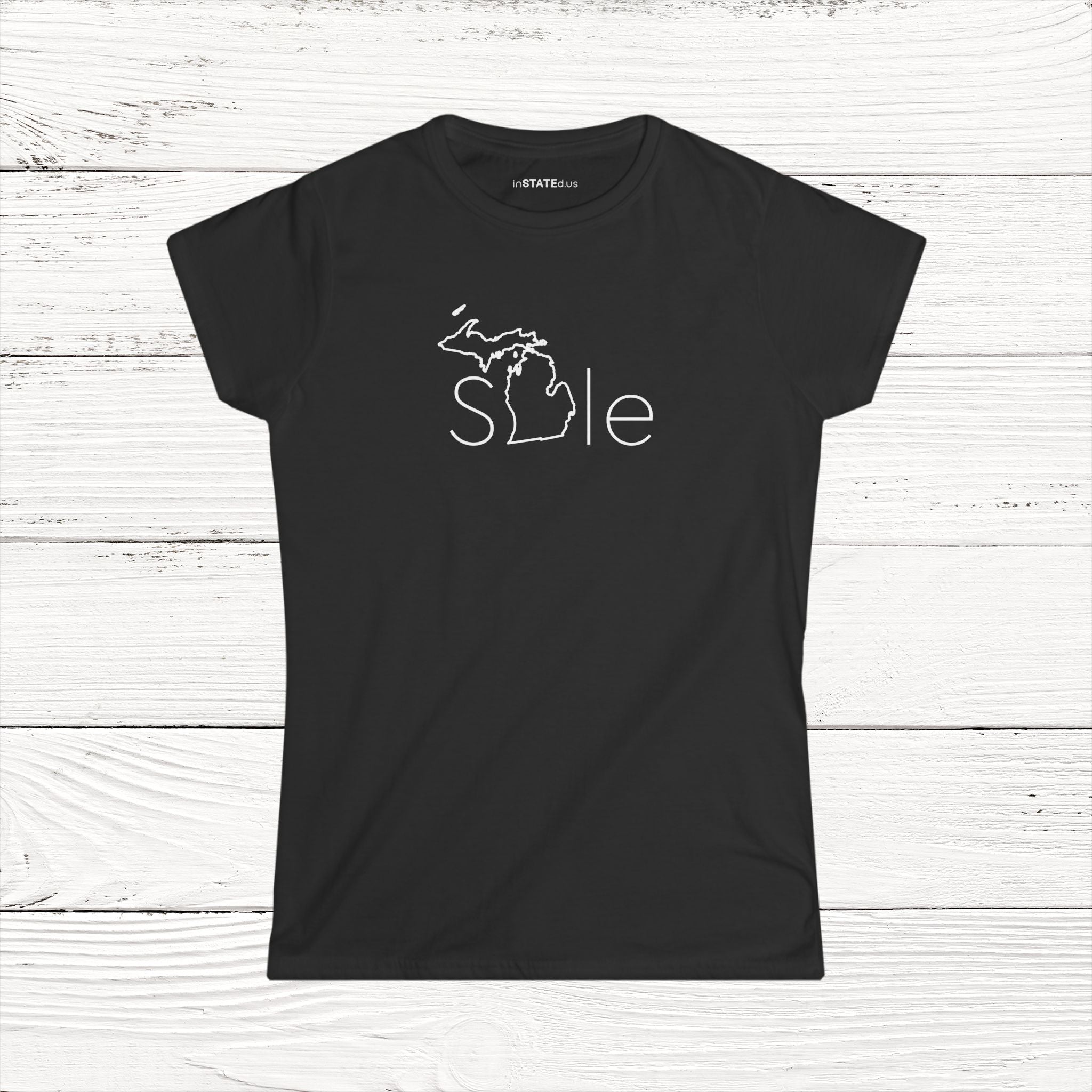 SMIle – State of Michigan Women's Softstyle Tee