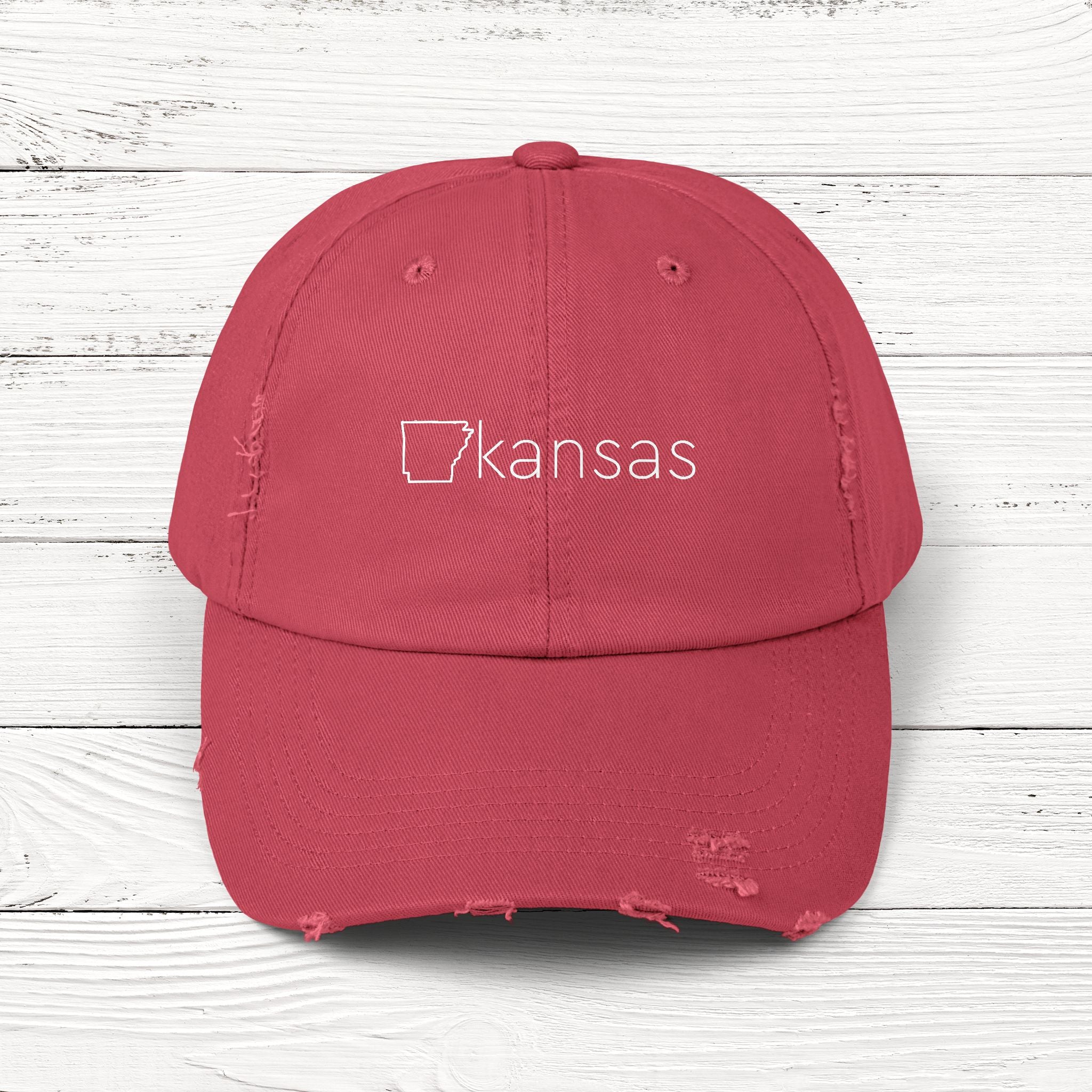 ARkansas – State of Arkansas Distressed Vintage Cap