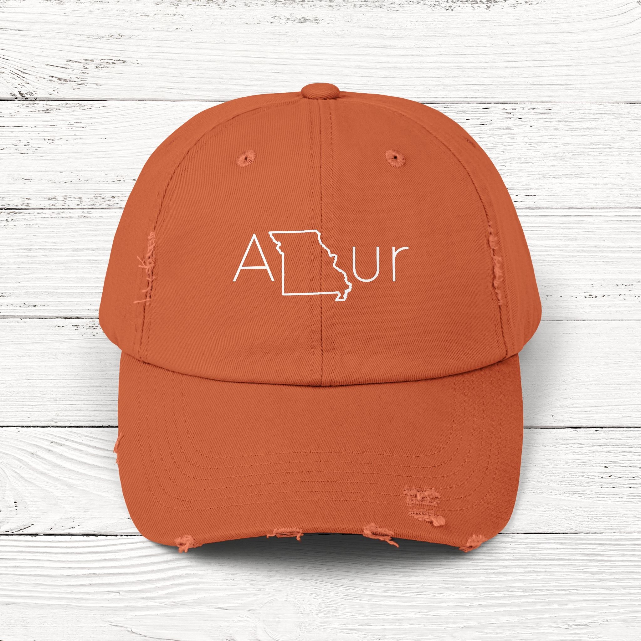 AMOur – State of Missouri Distressed Vintage Cap