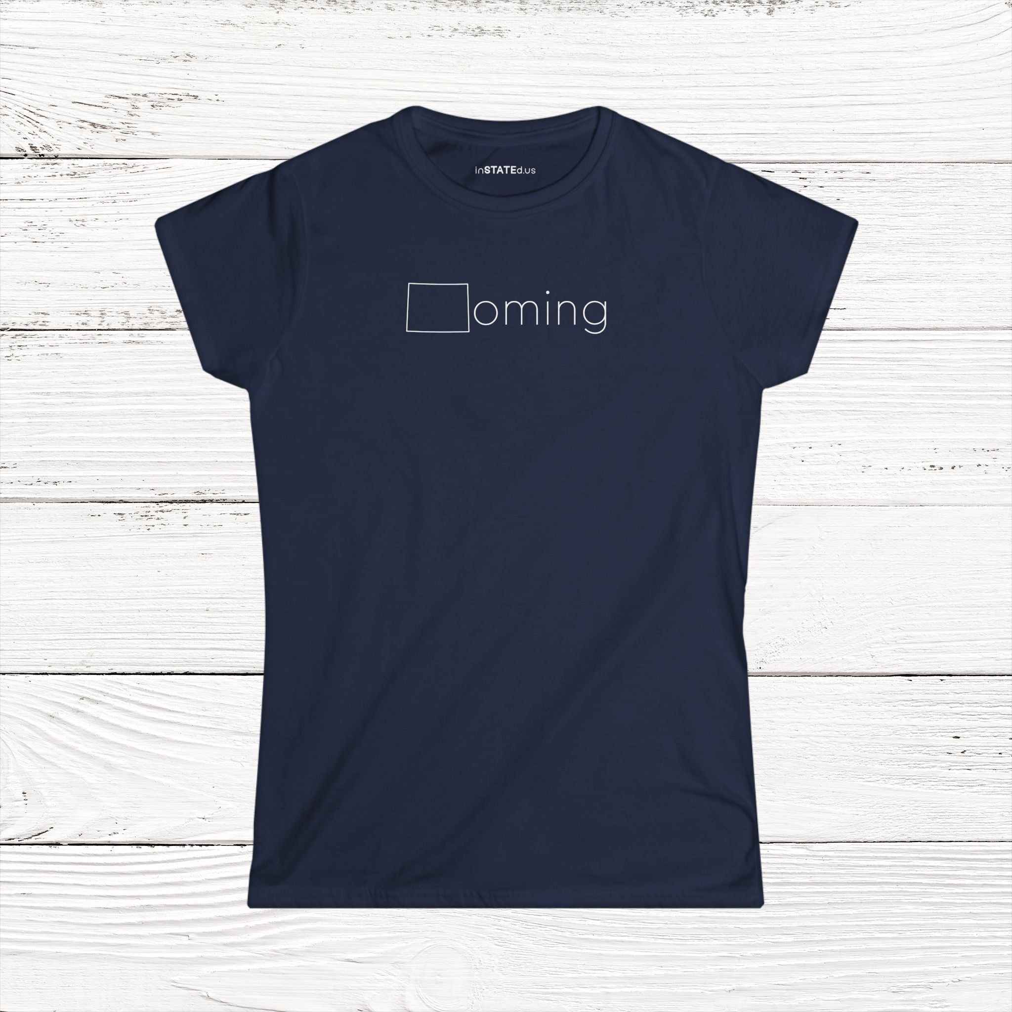 WYoming – State of Wyoming Women's Softstyle Tee