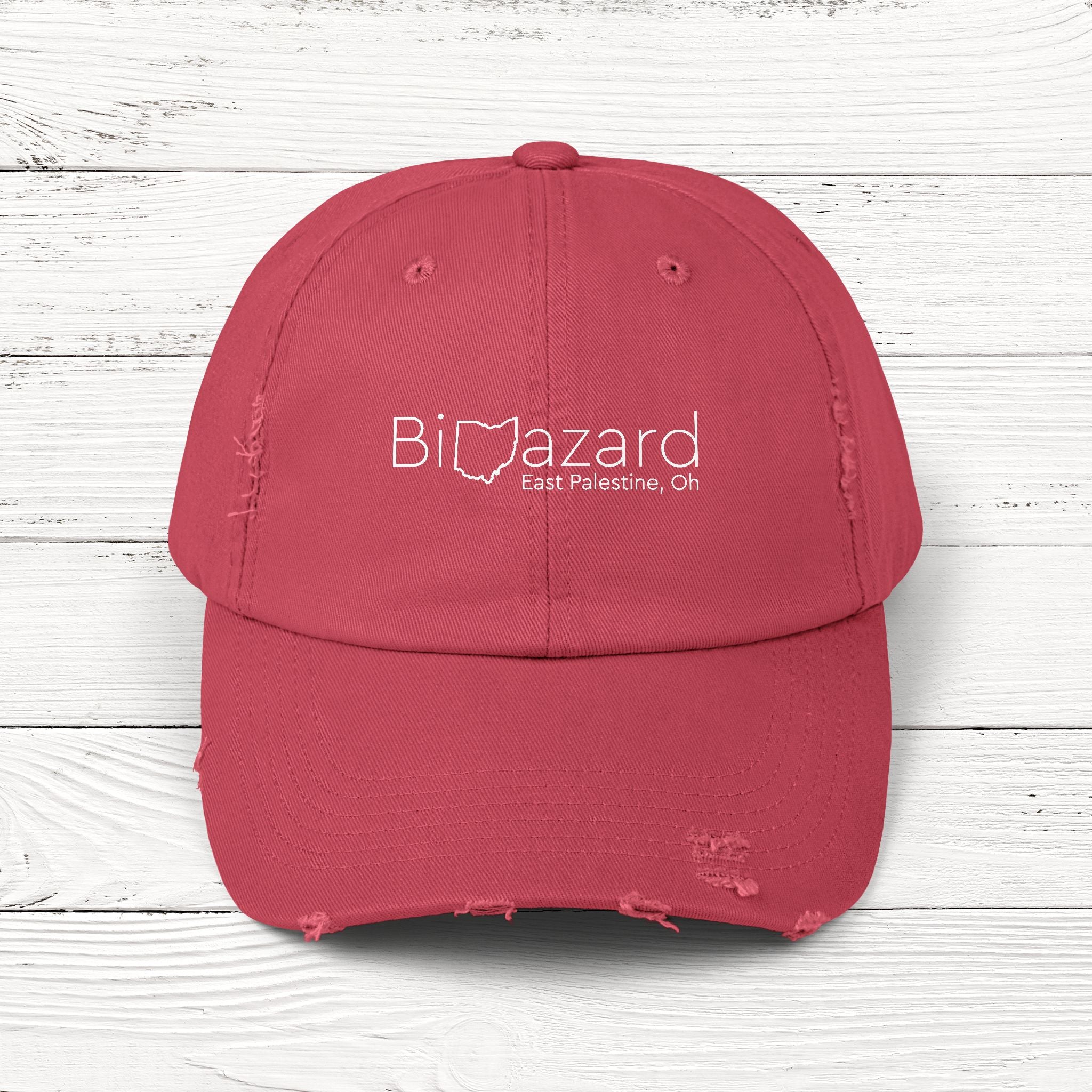 BiOHazard – State of Ohio Distressed Vintage Cap