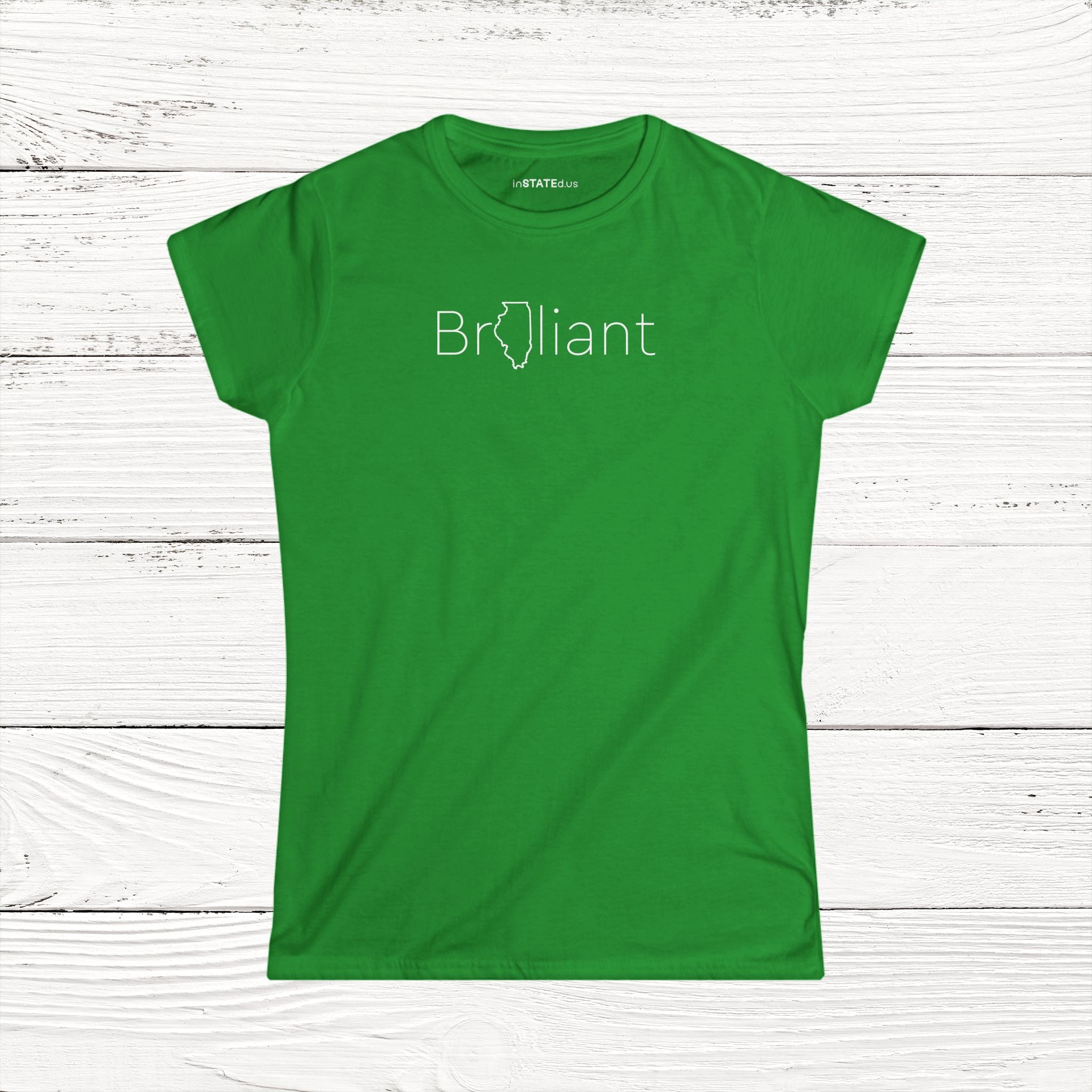 BrILiant – State of Illinois Women's Softstyle Tee