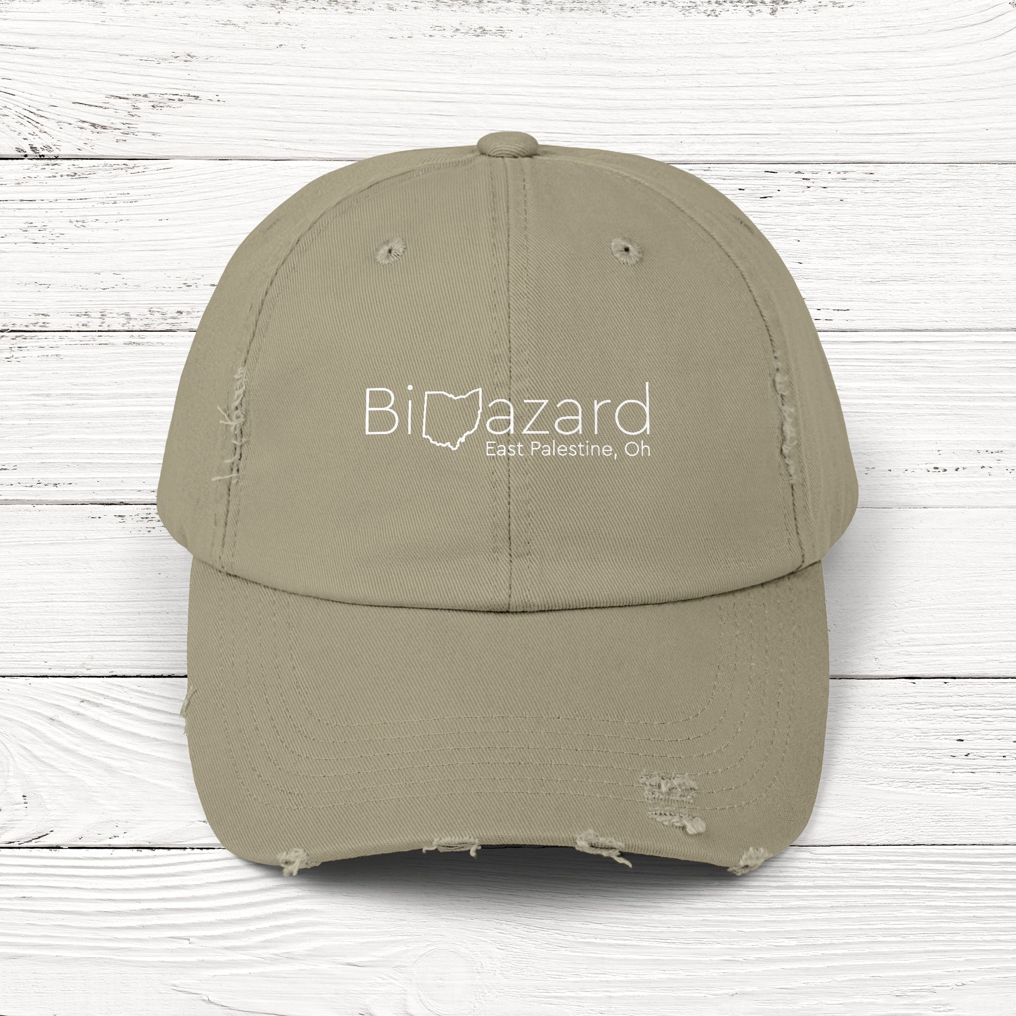 BiOHazard – State of Ohio Distressed Vintage Cap
