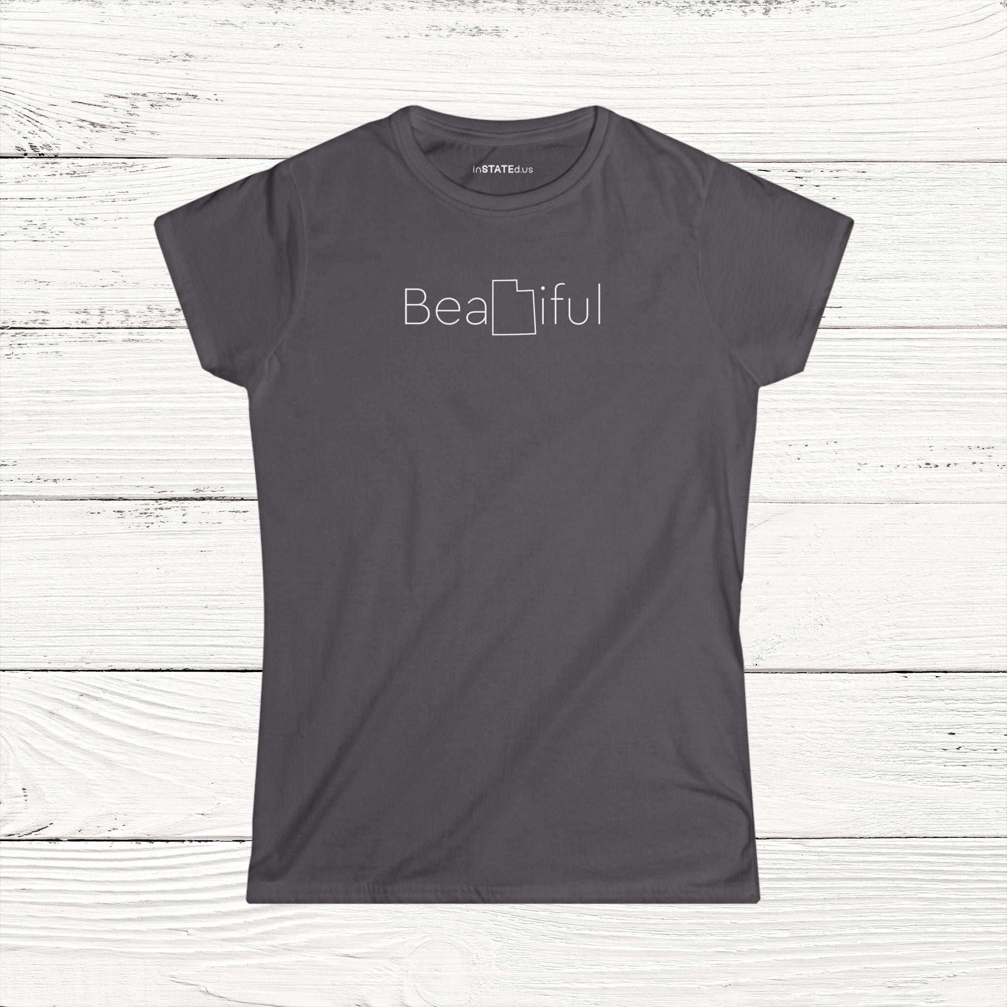 BeaUTiful – State of Utah Women's Softstyle Tee