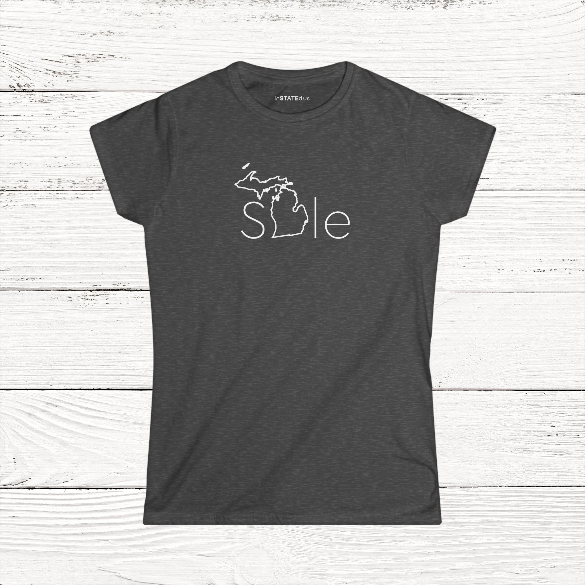 SMIle – State of Michigan Women's Softstyle Tee