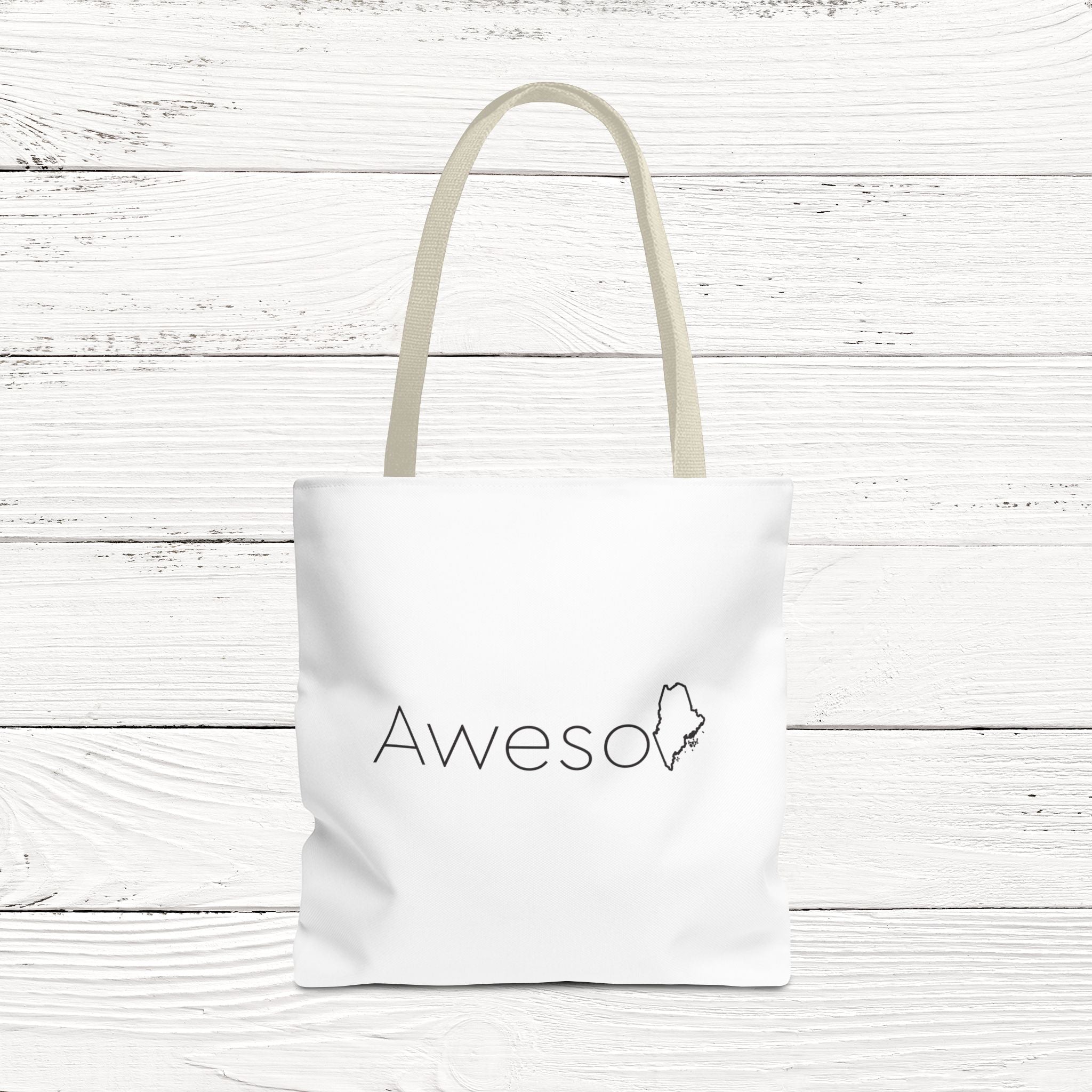 AwesoME – State of Maine Eco-Friendly Tote Bag