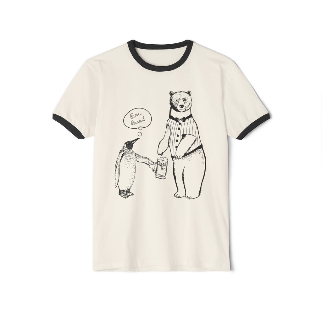 Bear & Penguin Ringer Tee