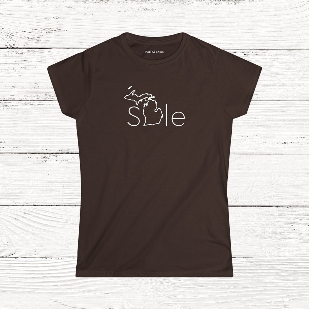 SMIle – State of Michigan Women's Softstyle Tee