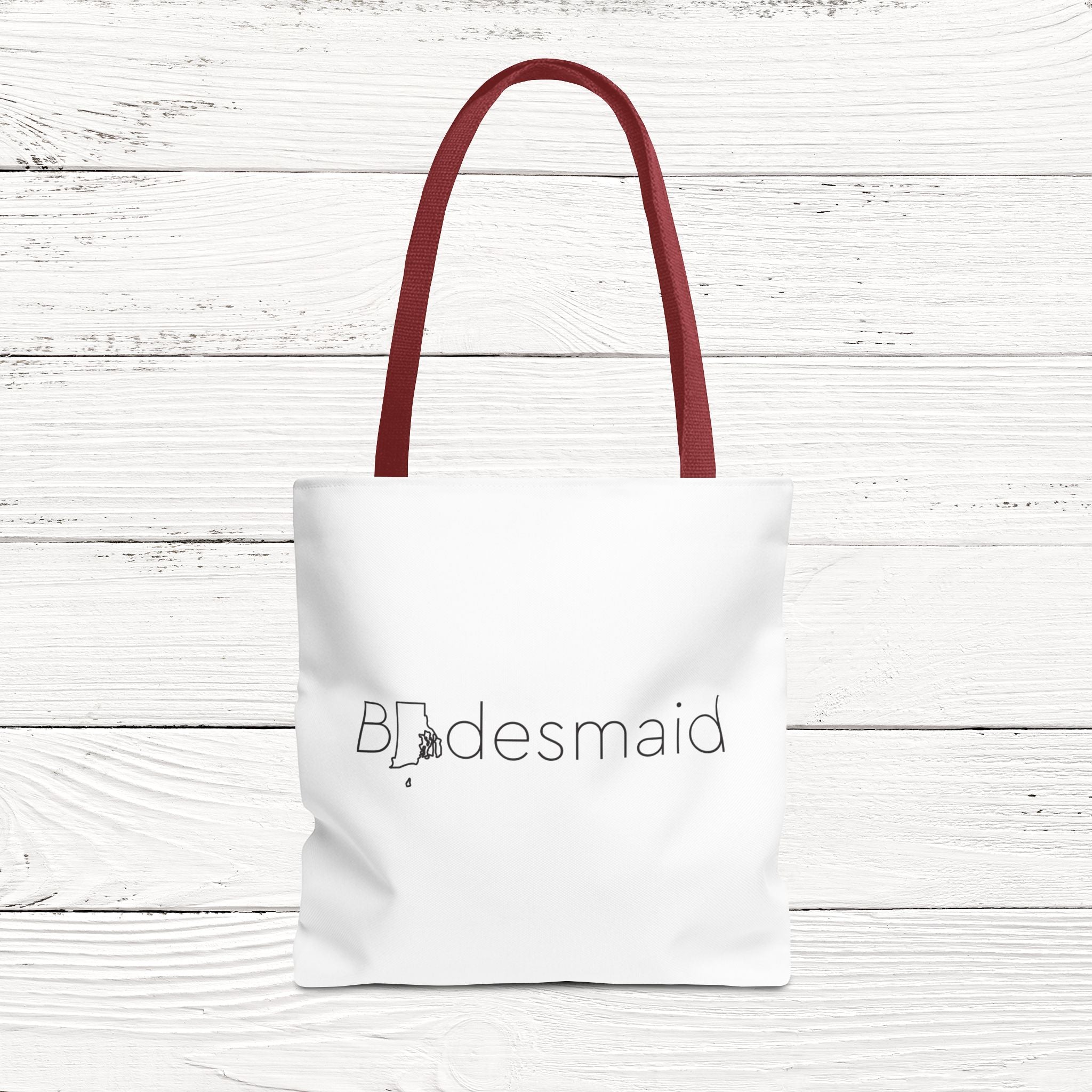 BRIdesmaid – State of Rhode Island Eco-Friendly Tote Bag