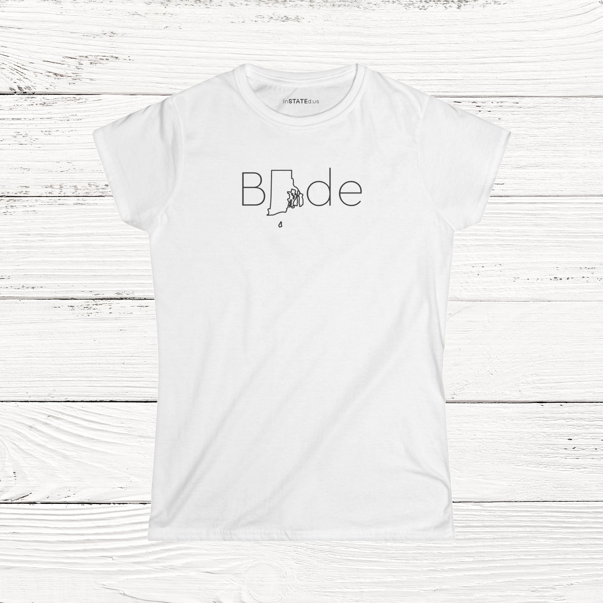 BRIde – State of Rhode Island Women's Softstyle Tee