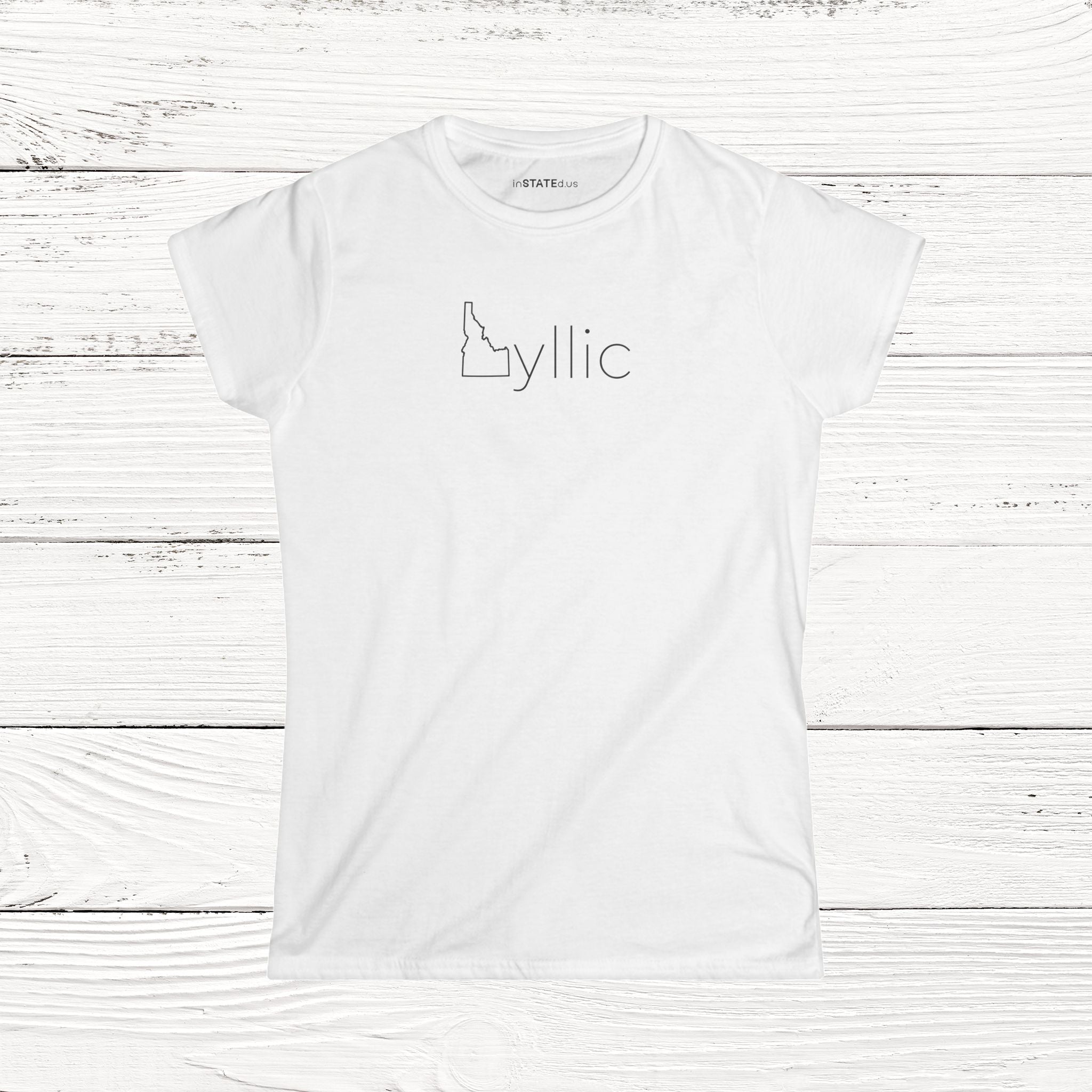 IDyllic – State of Idaho Women's Softstyle Tee