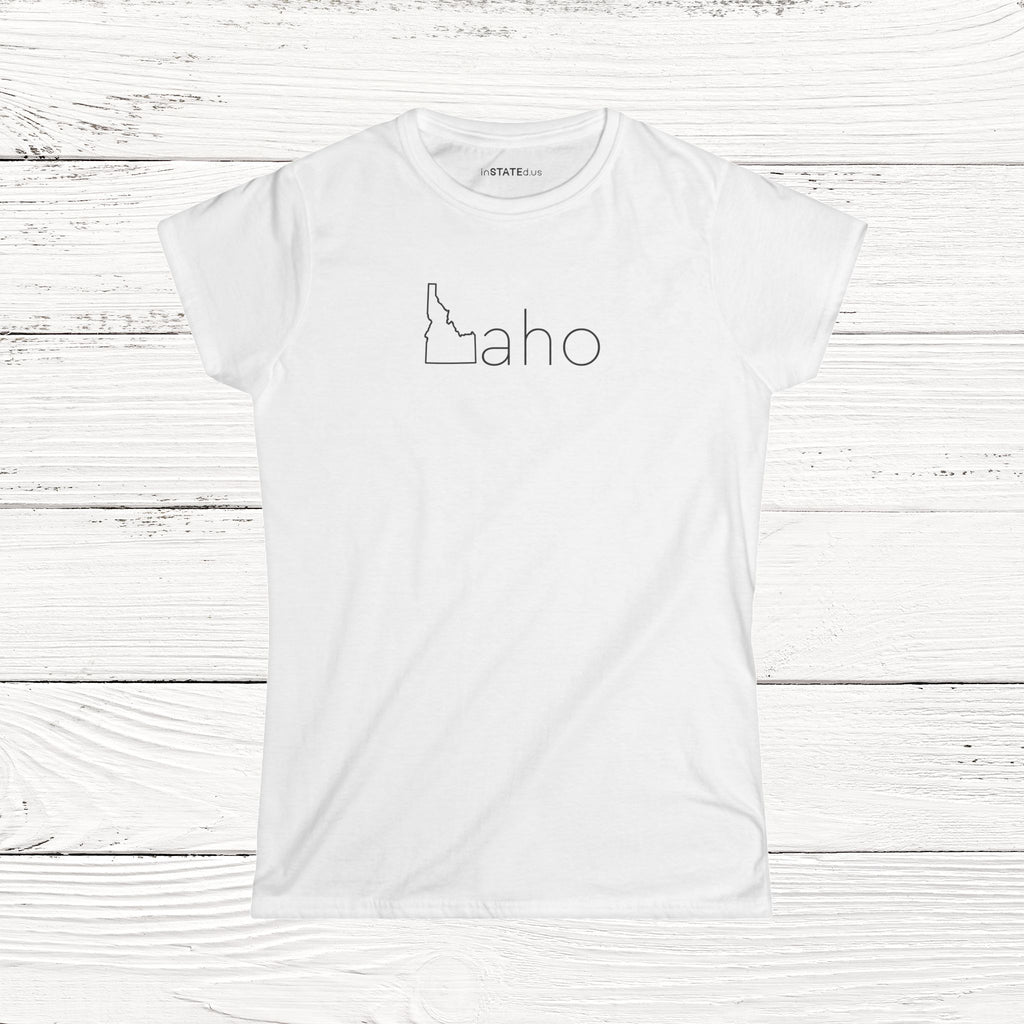 IDaho – State of Idaho Women's Softstyle Tee