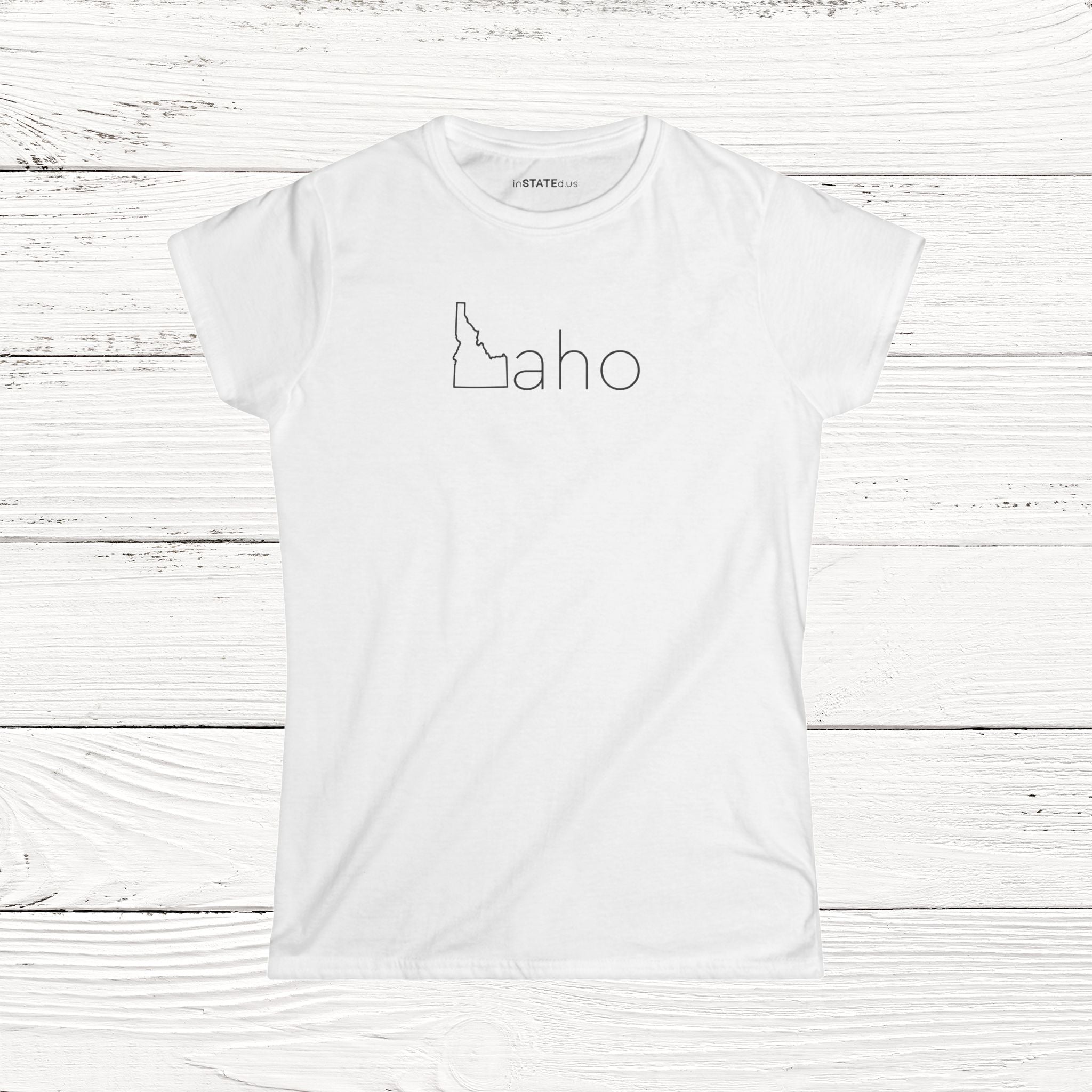 IDaho – State of Idaho Women's Softstyle Tee