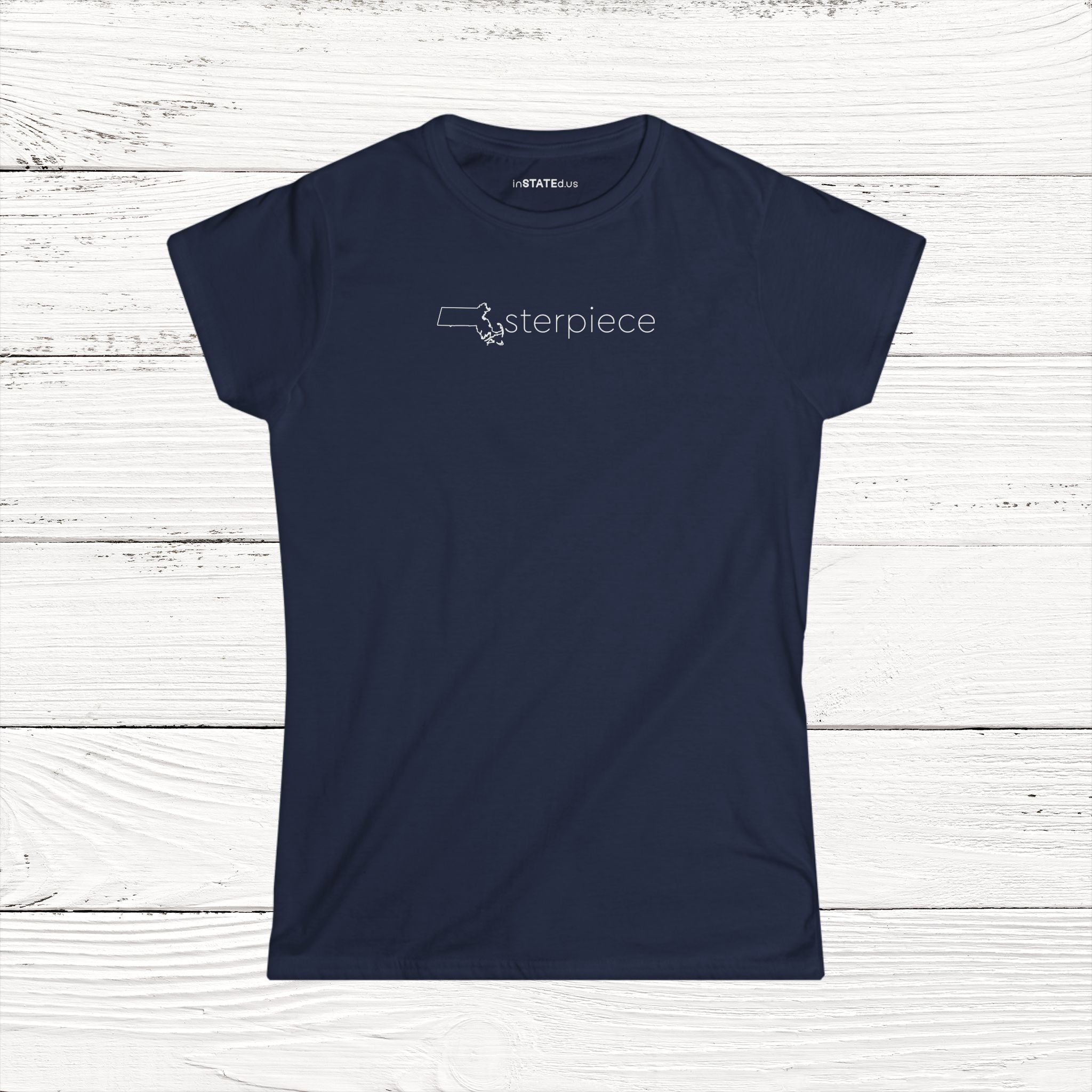 MAsterpiece – State of Massachusetts Women's Softstyle Tee