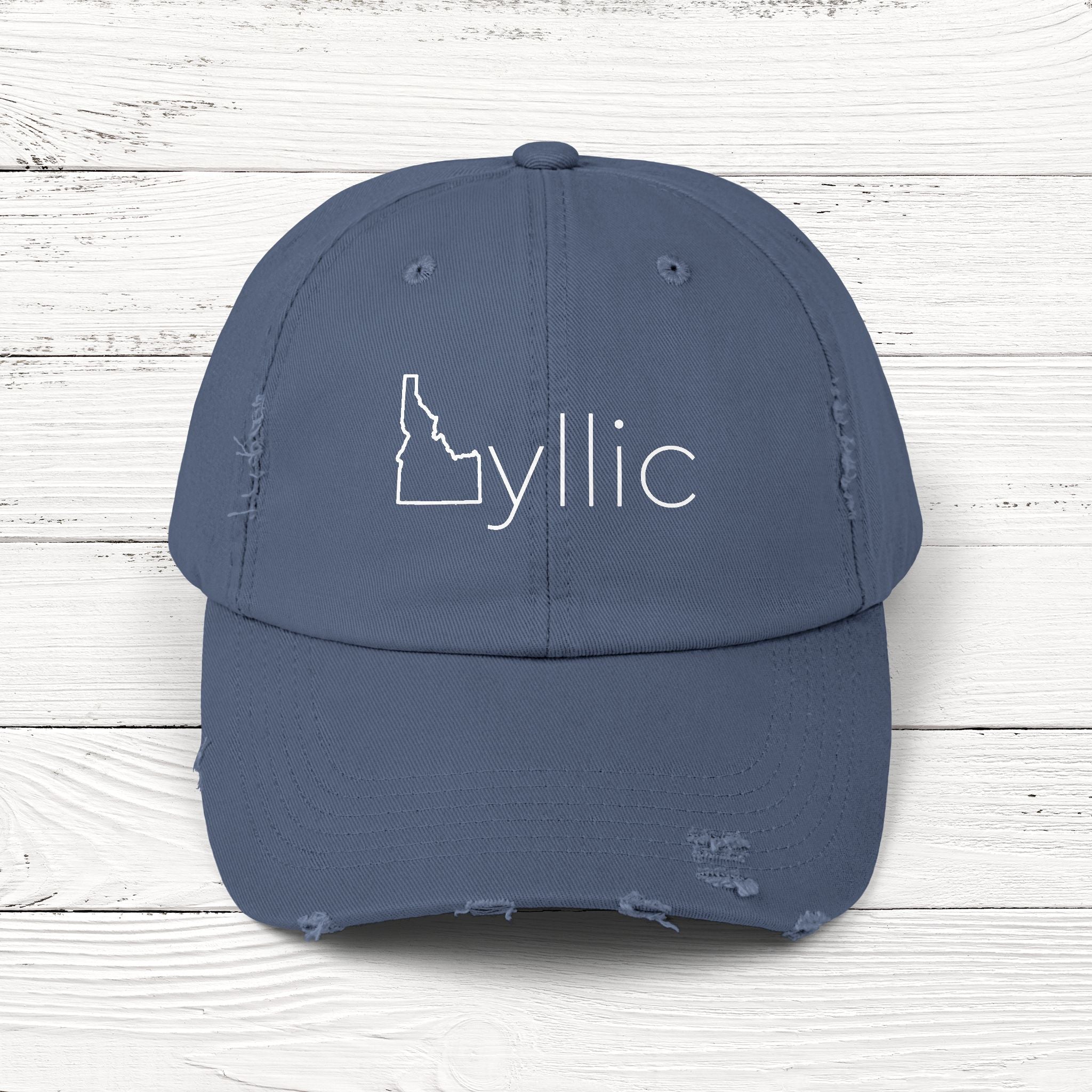 IDyllic – State of Idaho Distressed Vintage Cap