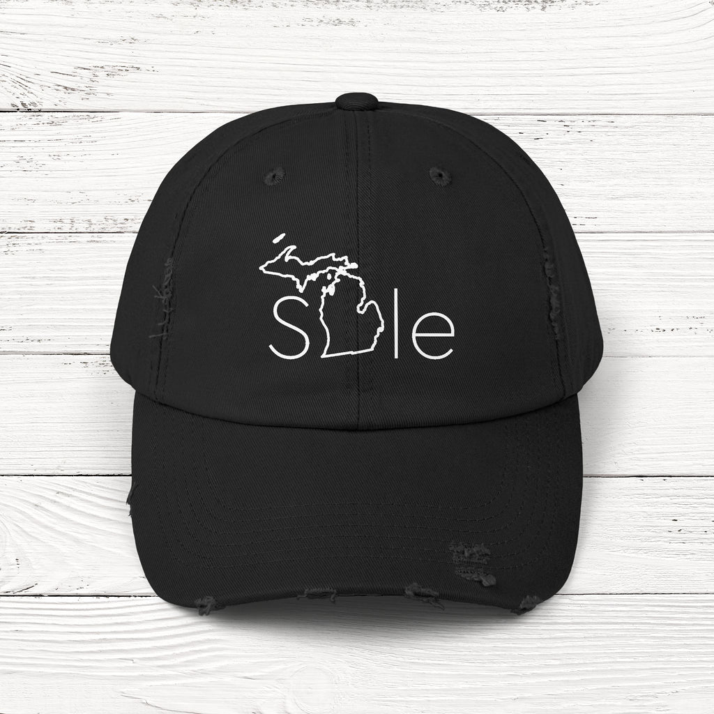 SMIle – State of Michigan Distressed Vintage Cap