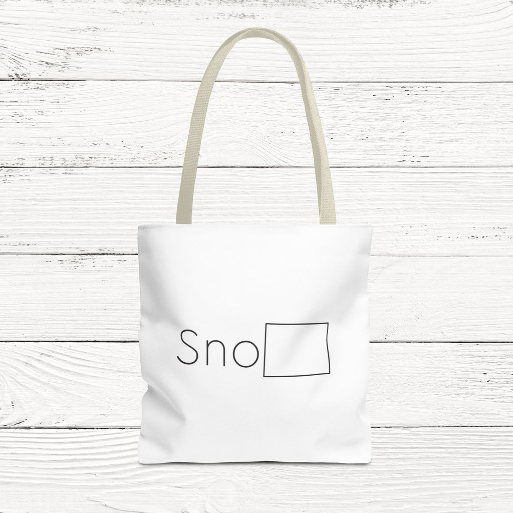 SnoWY – State of Wyoming Eco-Friendly Tote Bag