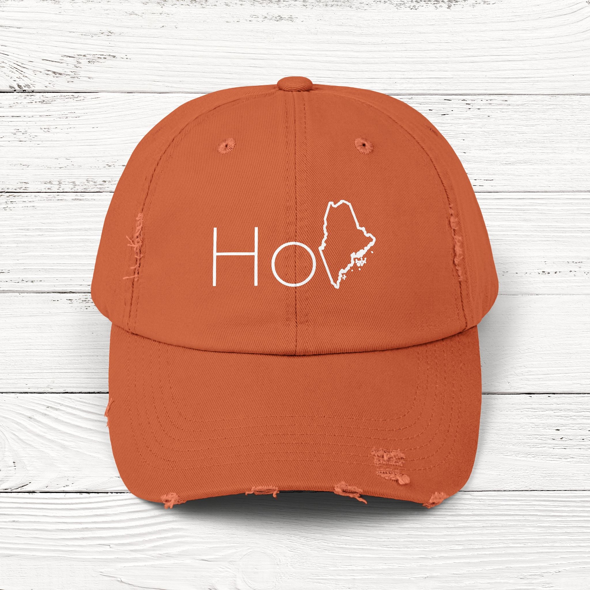 HoME – State of Maine Distressed Vintage Cap